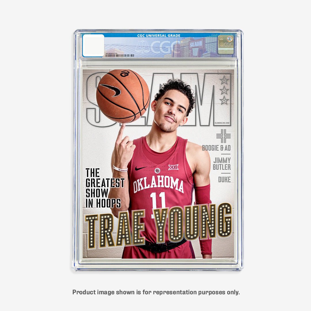 SLAM 214 - Trae Young Graded Magazine - SLAM Goods