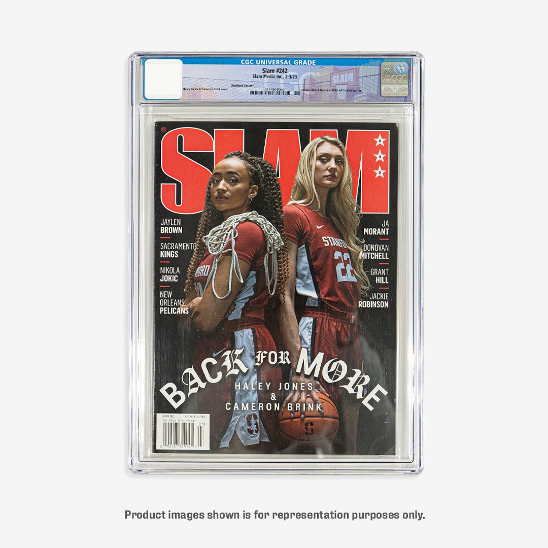 SLAM 242 - Haley Jones and Cameron Brink Graded Magazine - SLAM Goods