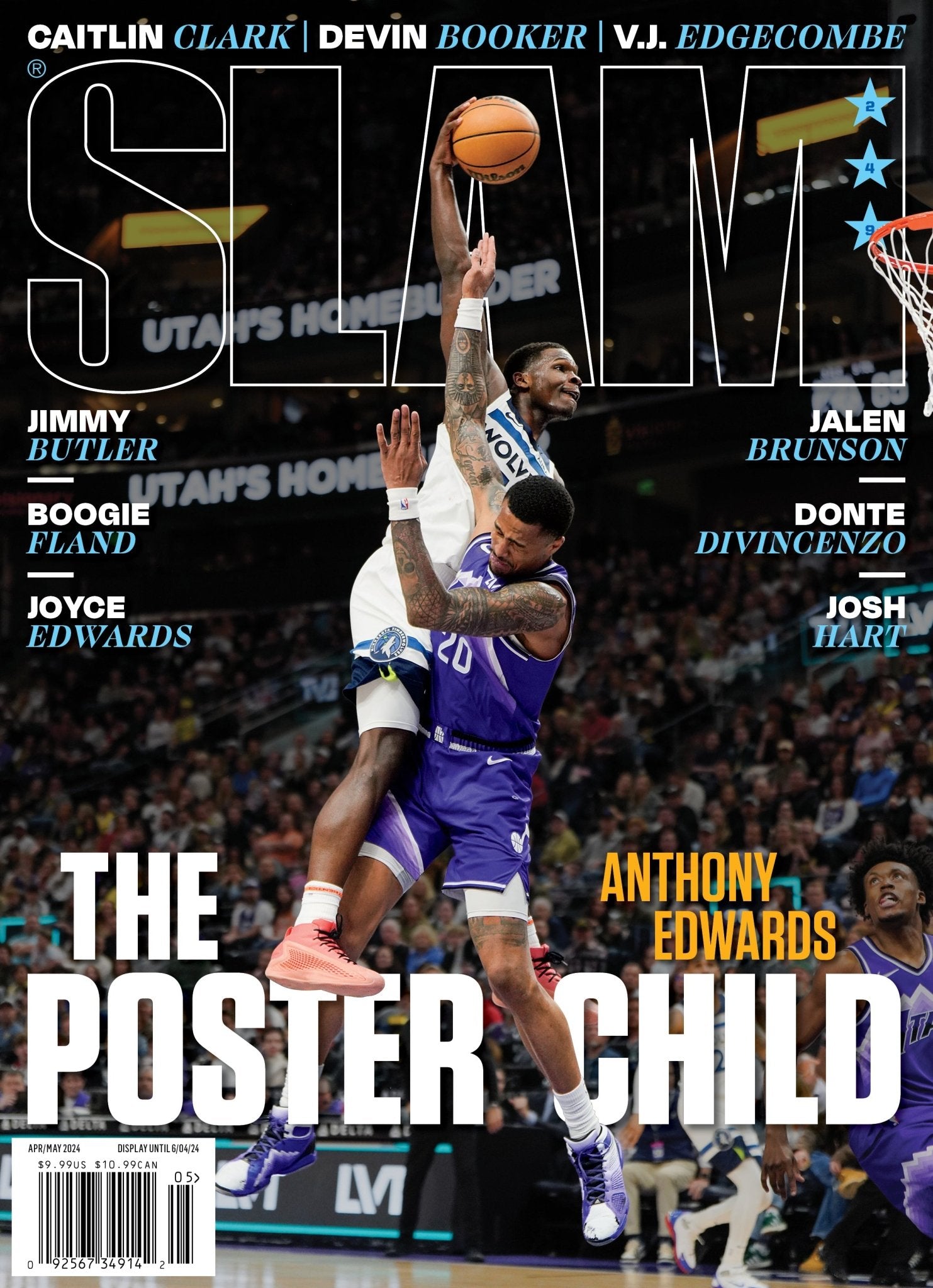 SLAM 249: Anthony Edwards (Cover 2 of 4) - SLAM Goods