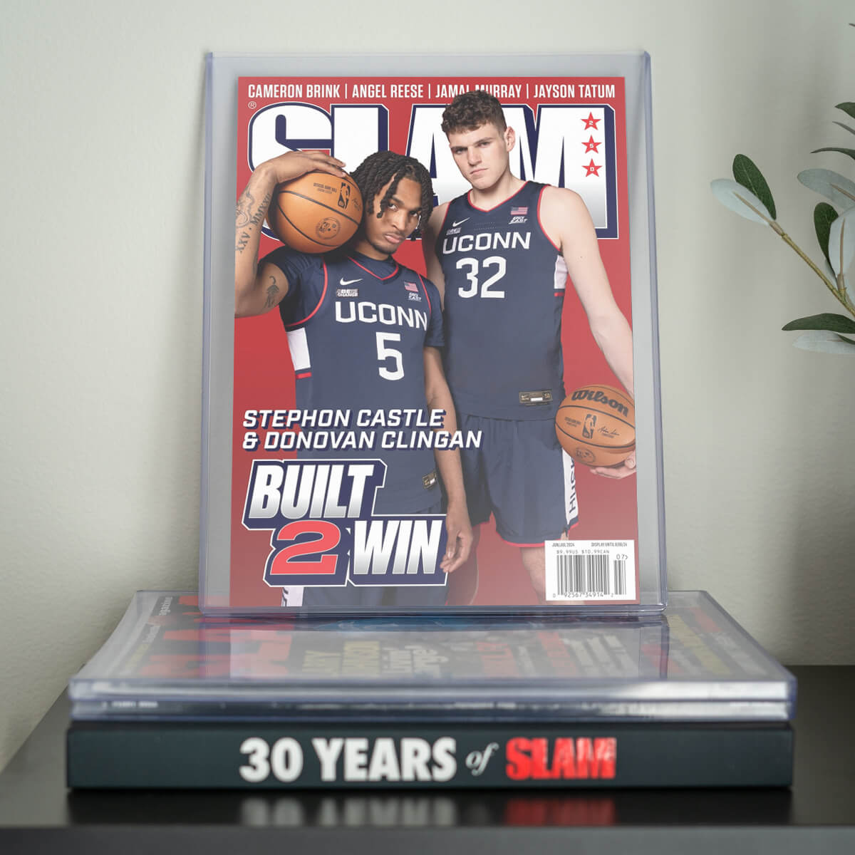 SLAM 250: Stephon Castle + Donovan Clingan (Cover 5 of 5) - SLAM Goods