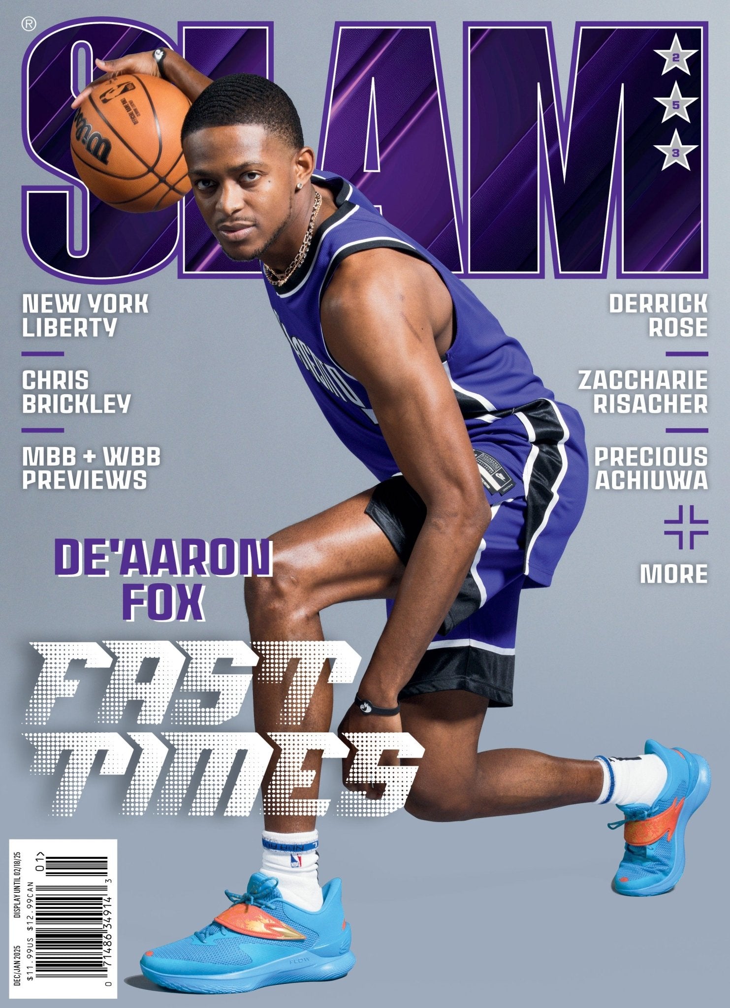 SLAM 253: De'Aaron Fox (Cover 3 of 4) - SLAM Goods