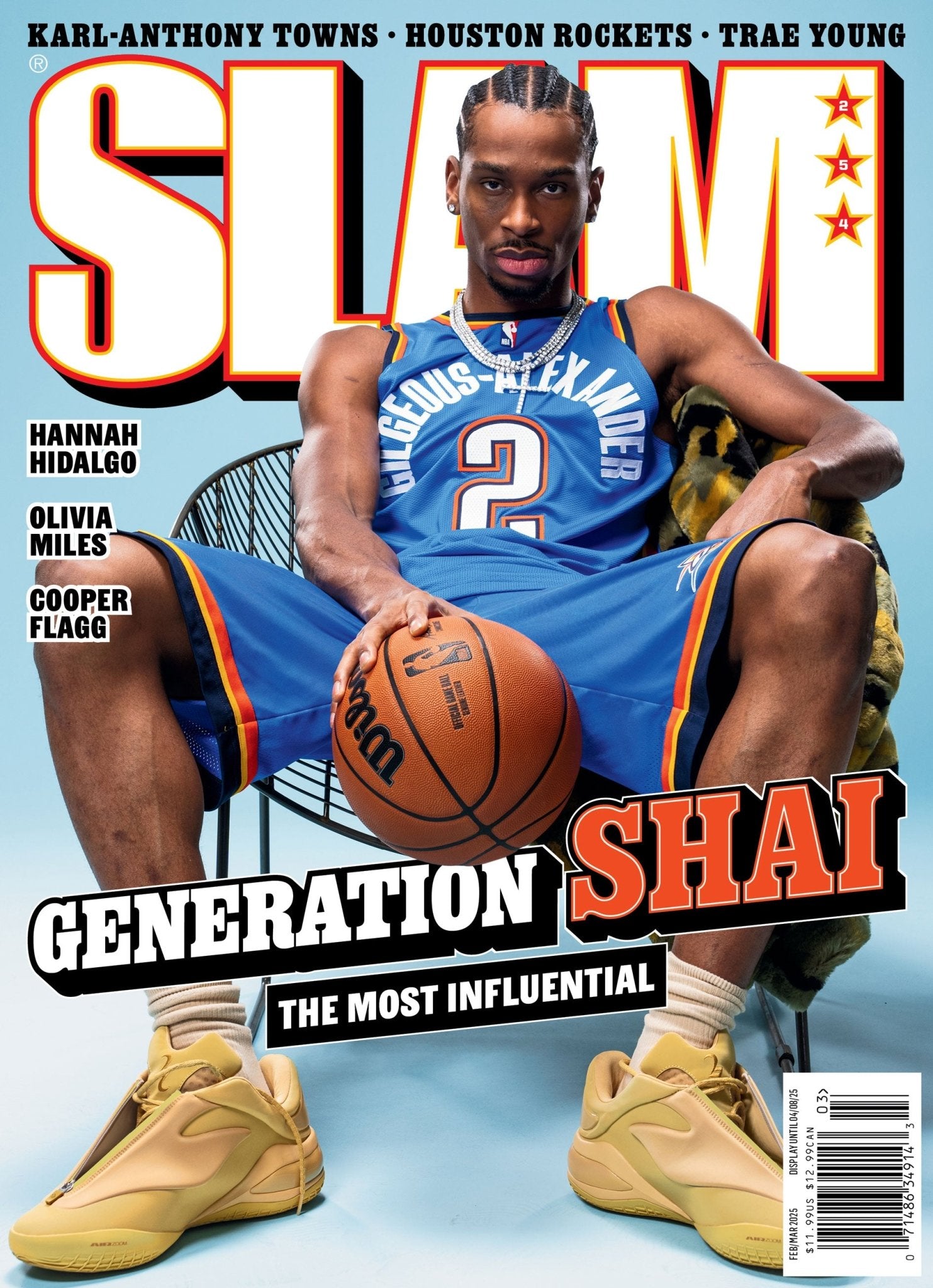 SLAM 254: Shai Gilgeous - Alexander (Cover 4 of 4) - SLAM Goods