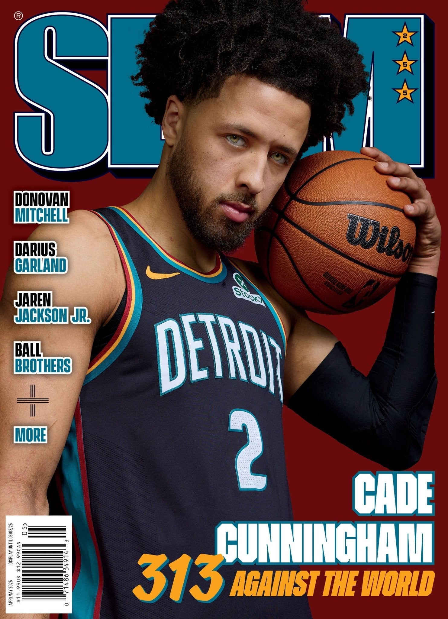 SLAM 255: Cade Cunningham (Cover 4 of 5) - SLAM Goods