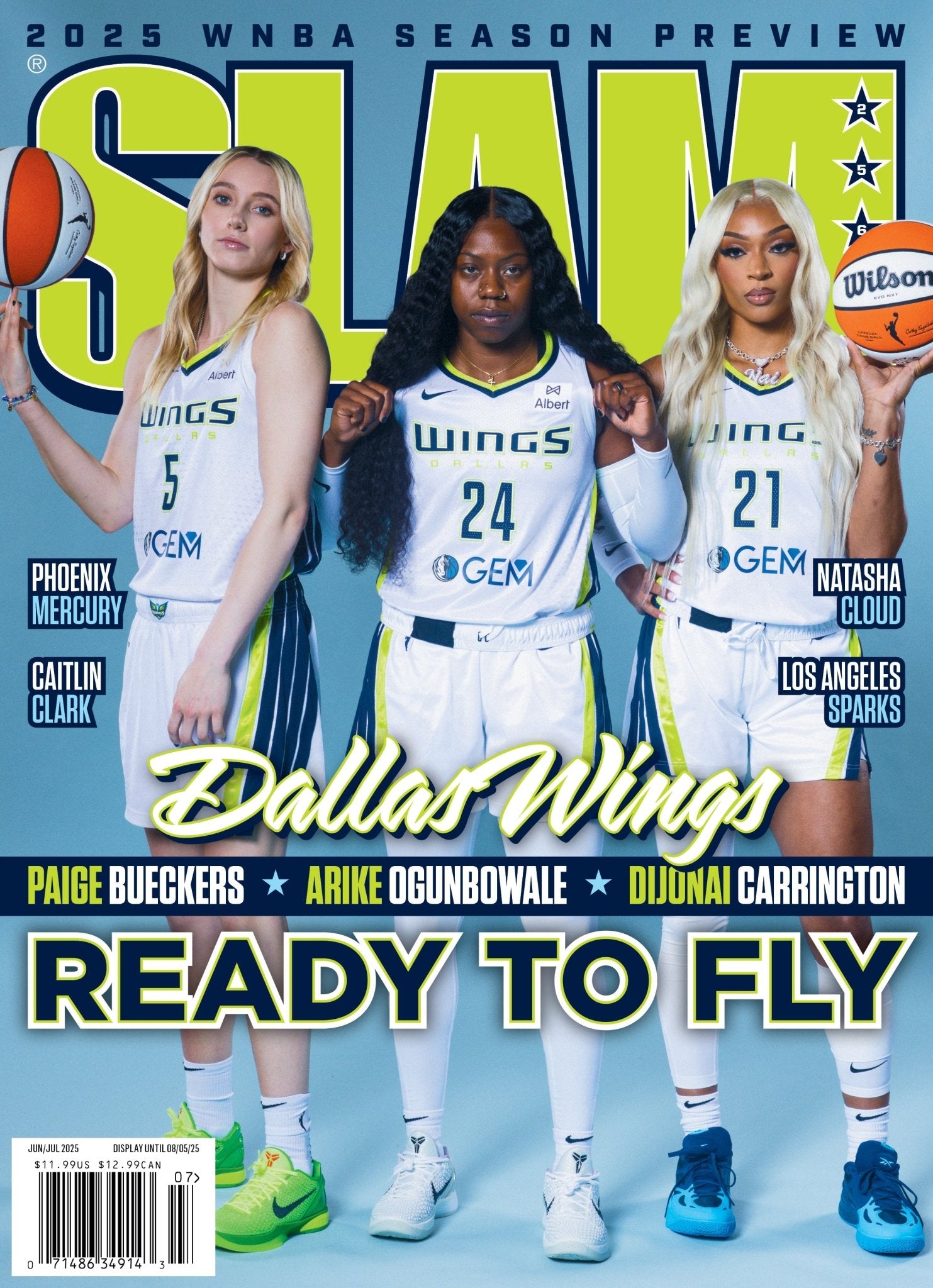 SLAM 256: Dallas Wings (Cover 2 of 5) - SLAM Goods
