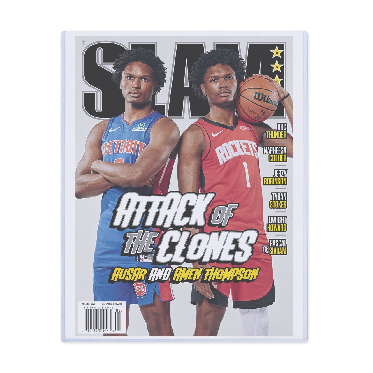 SLAM 257: Amen & Ausar Thompson Magazine (Cover 3 of 5) - SLAM Goods