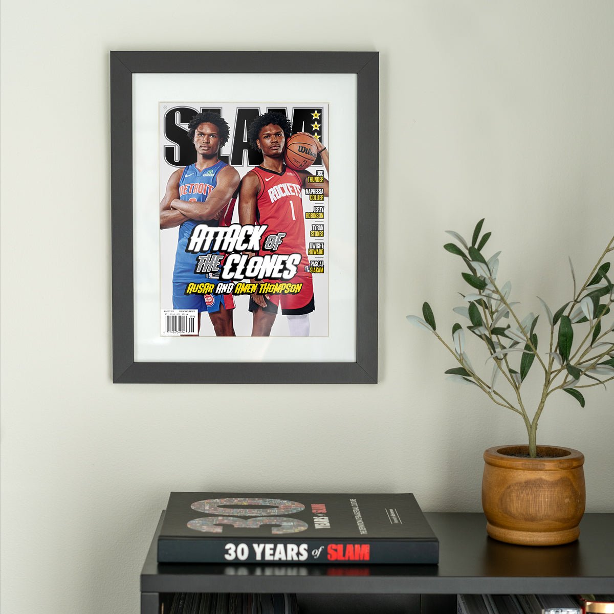 SLAM 257: Amen & Ausar Thompson Magazine (Cover 3 of 5) - SLAM Goods