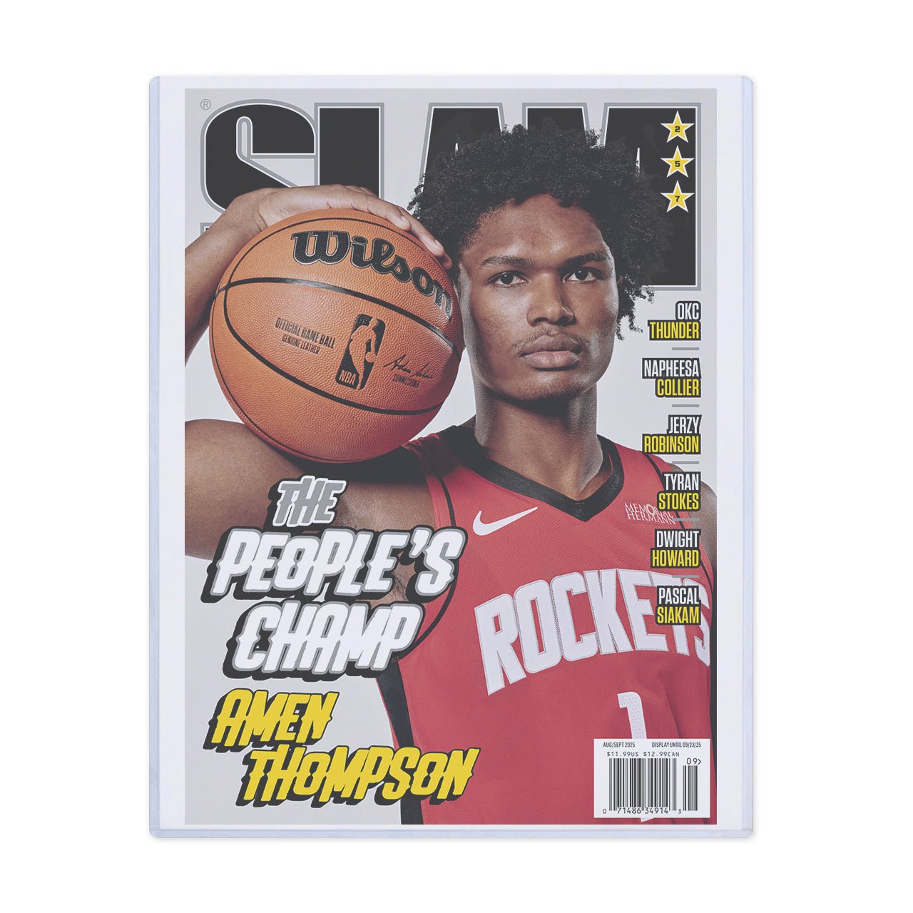 SLAM 257: Amen Thompson Magazine (Cover 4 of 5) - SLAM Goods