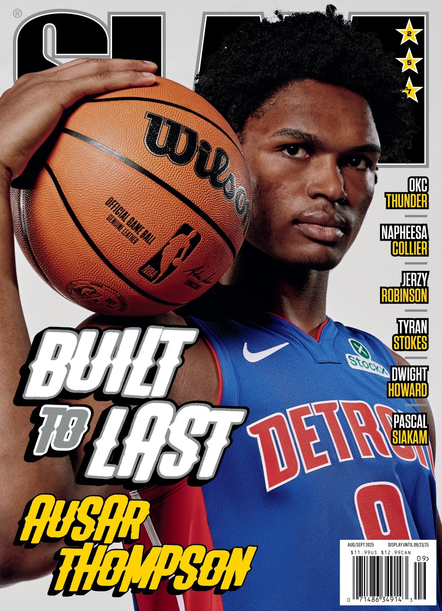 SLAM 257: Ausar Thompson Magazine (Cover 5 of 5) - SLAM Goods