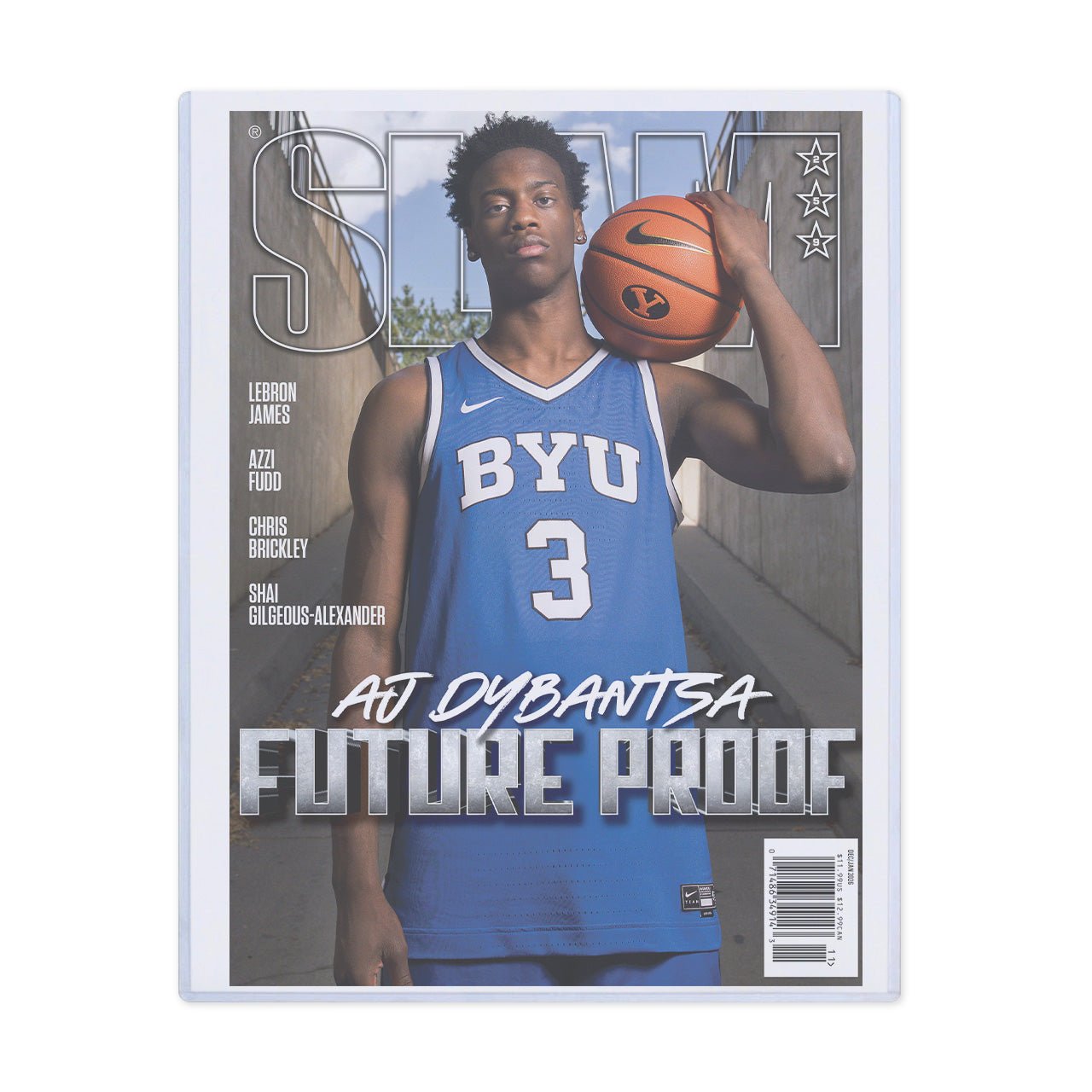 SLAM 259: AJ Dybantsa Magazine (Cover 1 of 5) - SLAM Goods