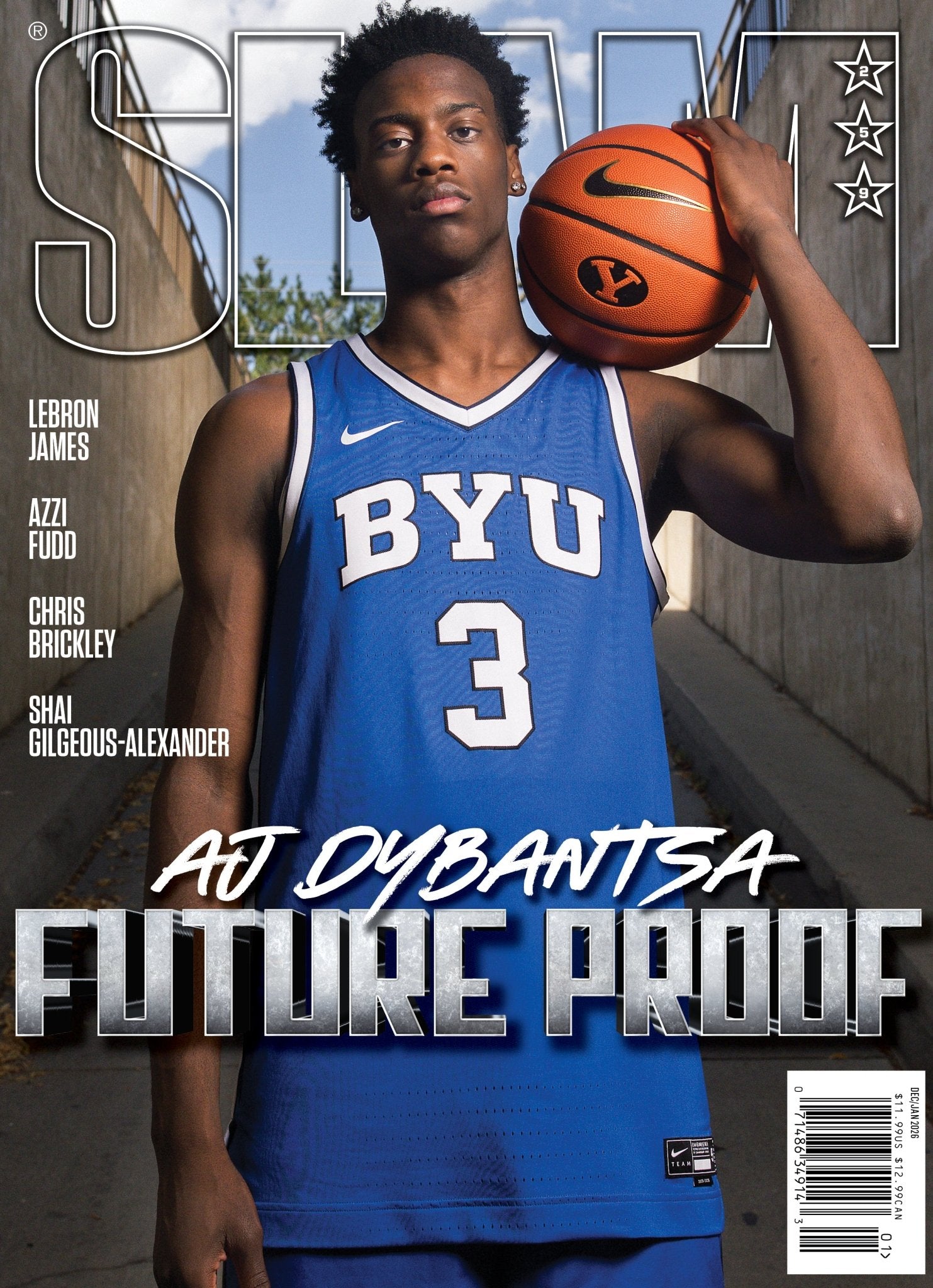 SLAM 259: AJ Dybantsa Magazine (Cover 1 of 5) - SLAM Goods