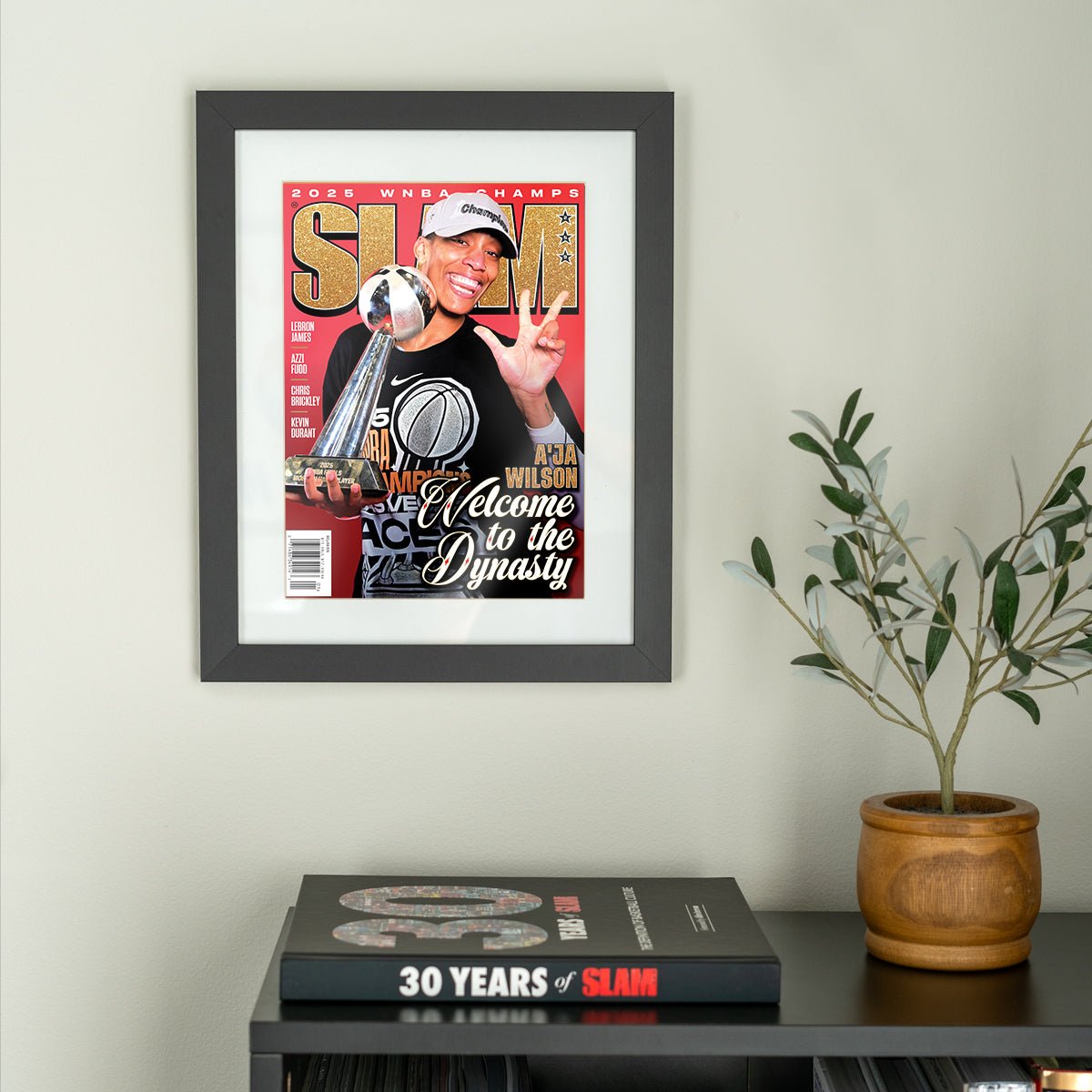 SLAM 259: A'ja Wilson Magazine (Cover 2 of 5) - SLAM Goods