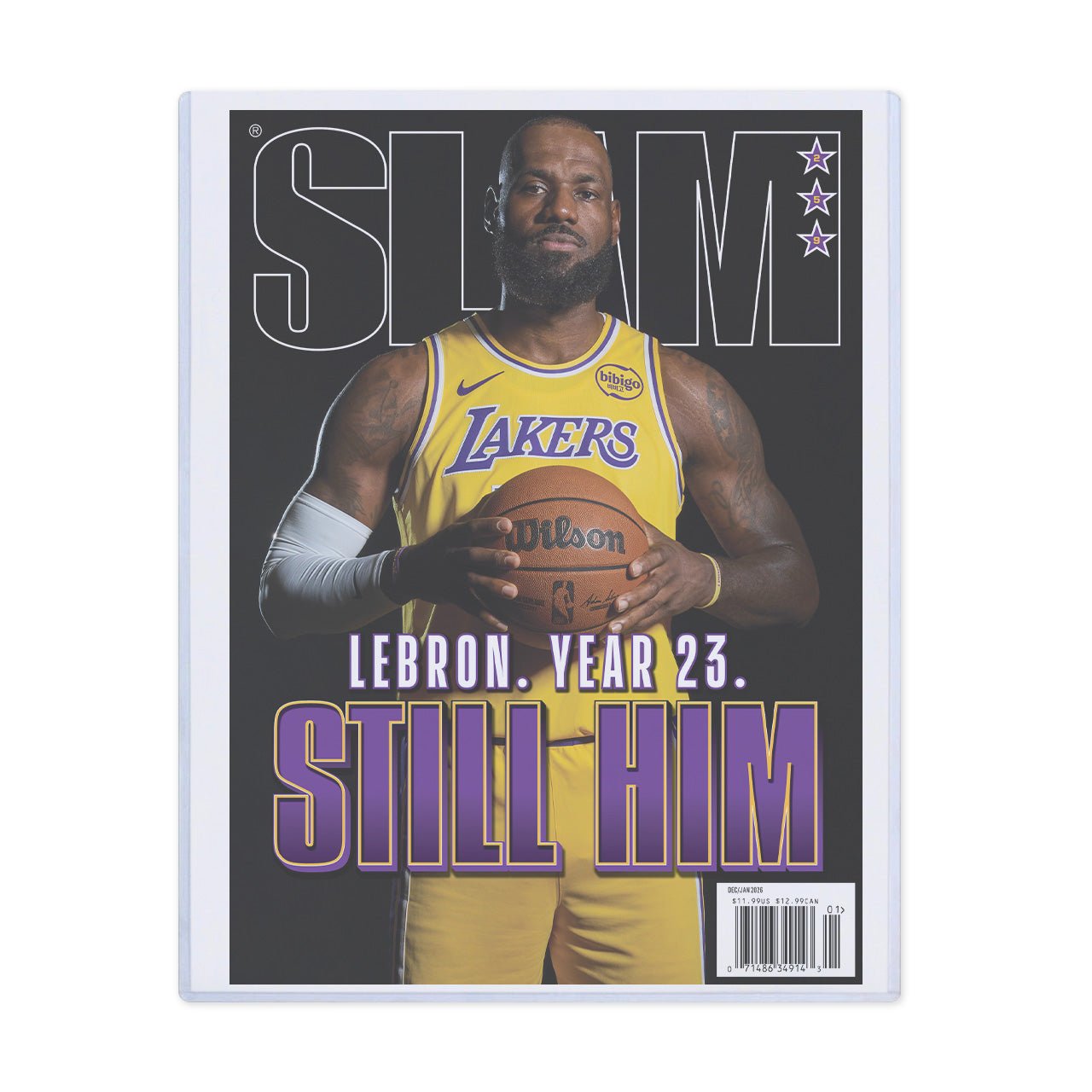 SLAM 259: Lebron James Magazine (Cover 6 of 6) - SLAM Goods