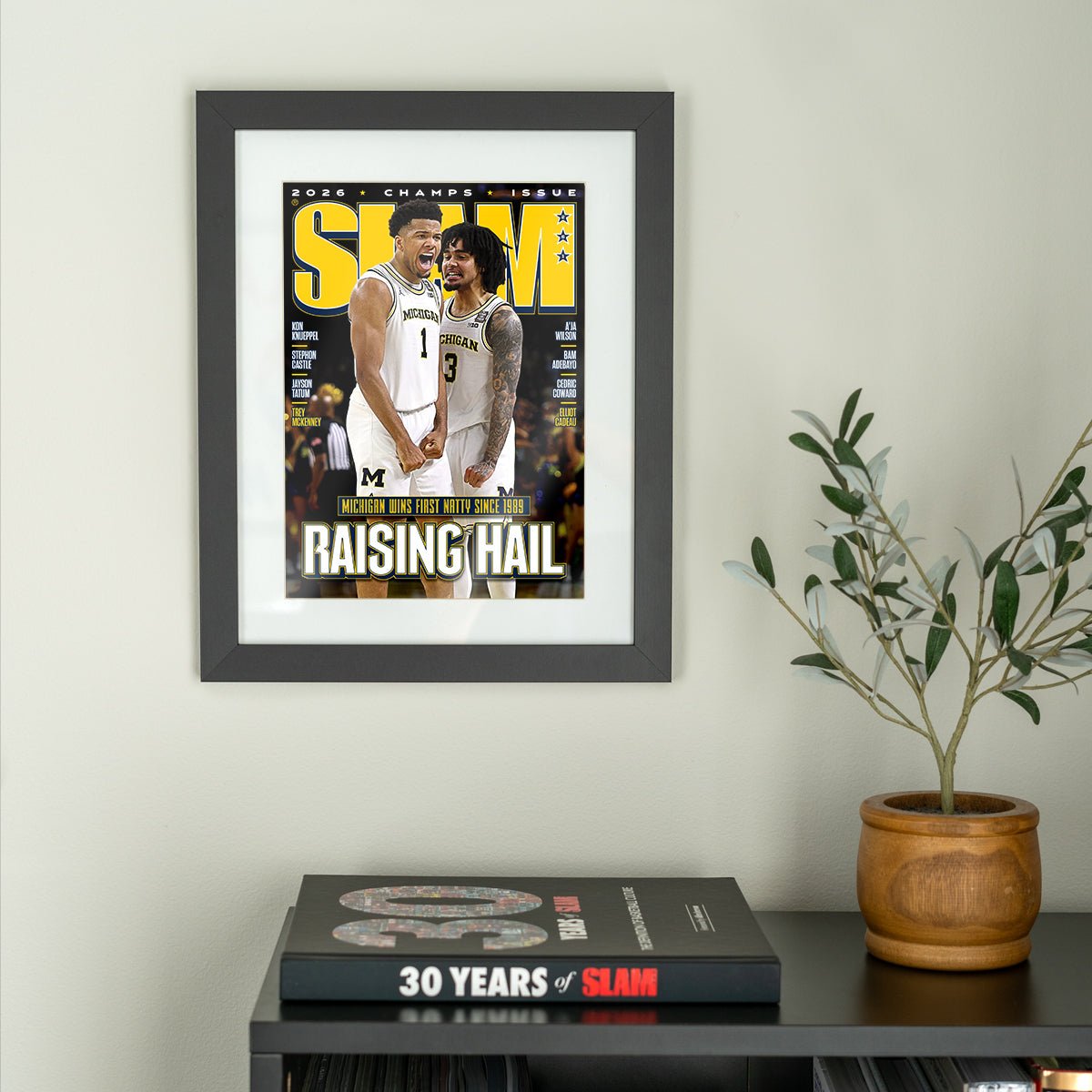SLAM 261: Michigan '26 Men's National Champions Magazine (Cover 5 of 6) - SLAM Goods