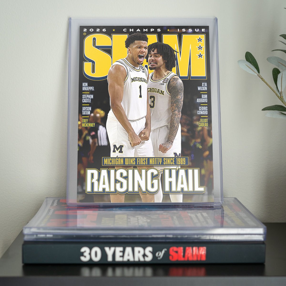 SLAM 261: Michigan '26 Men's National Champions Magazine (Cover 5 of 6) - SLAM Goods