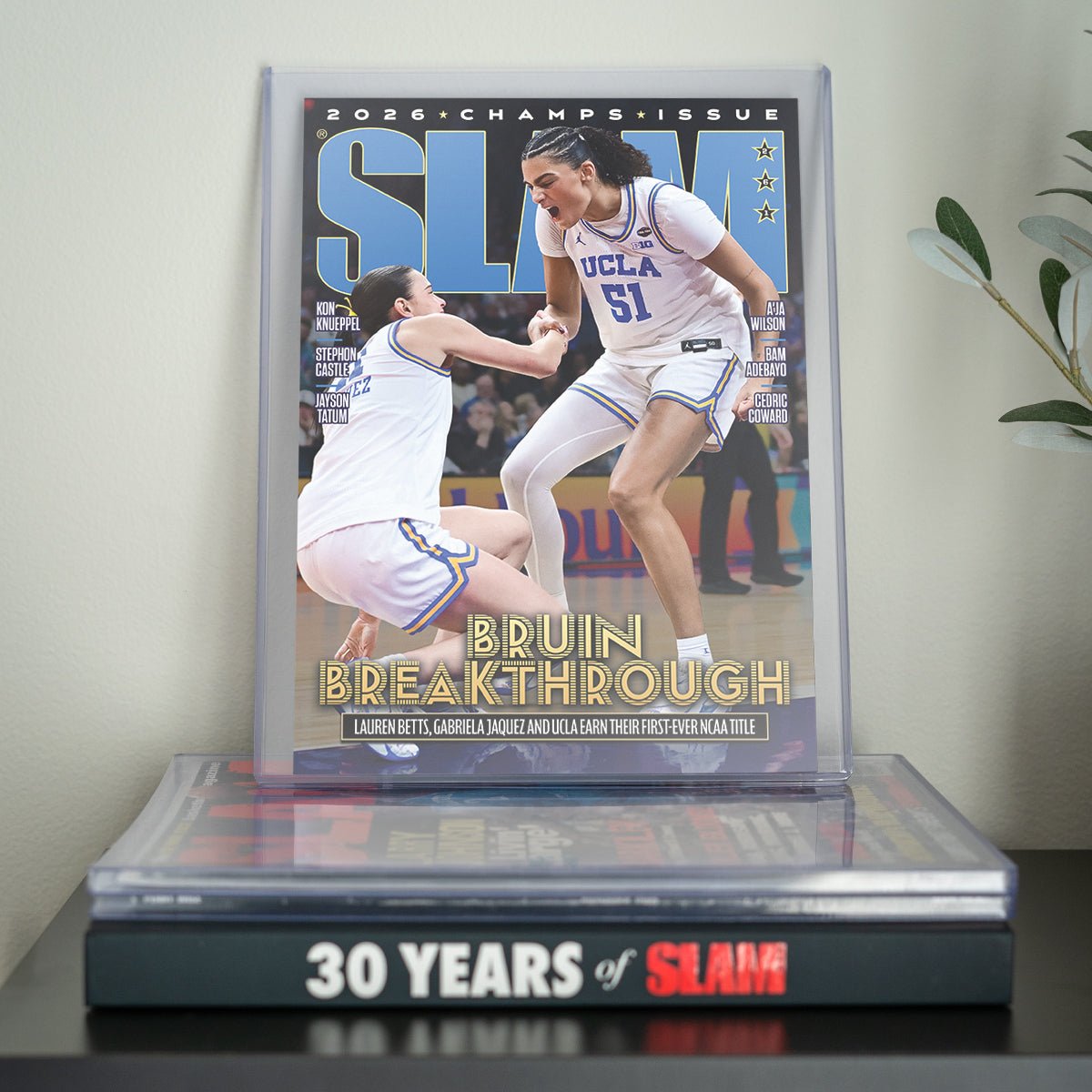SLAM 261: UCLA '26 Women's National Champions Magazine (Cover 4 of 5) - SLAM Goods