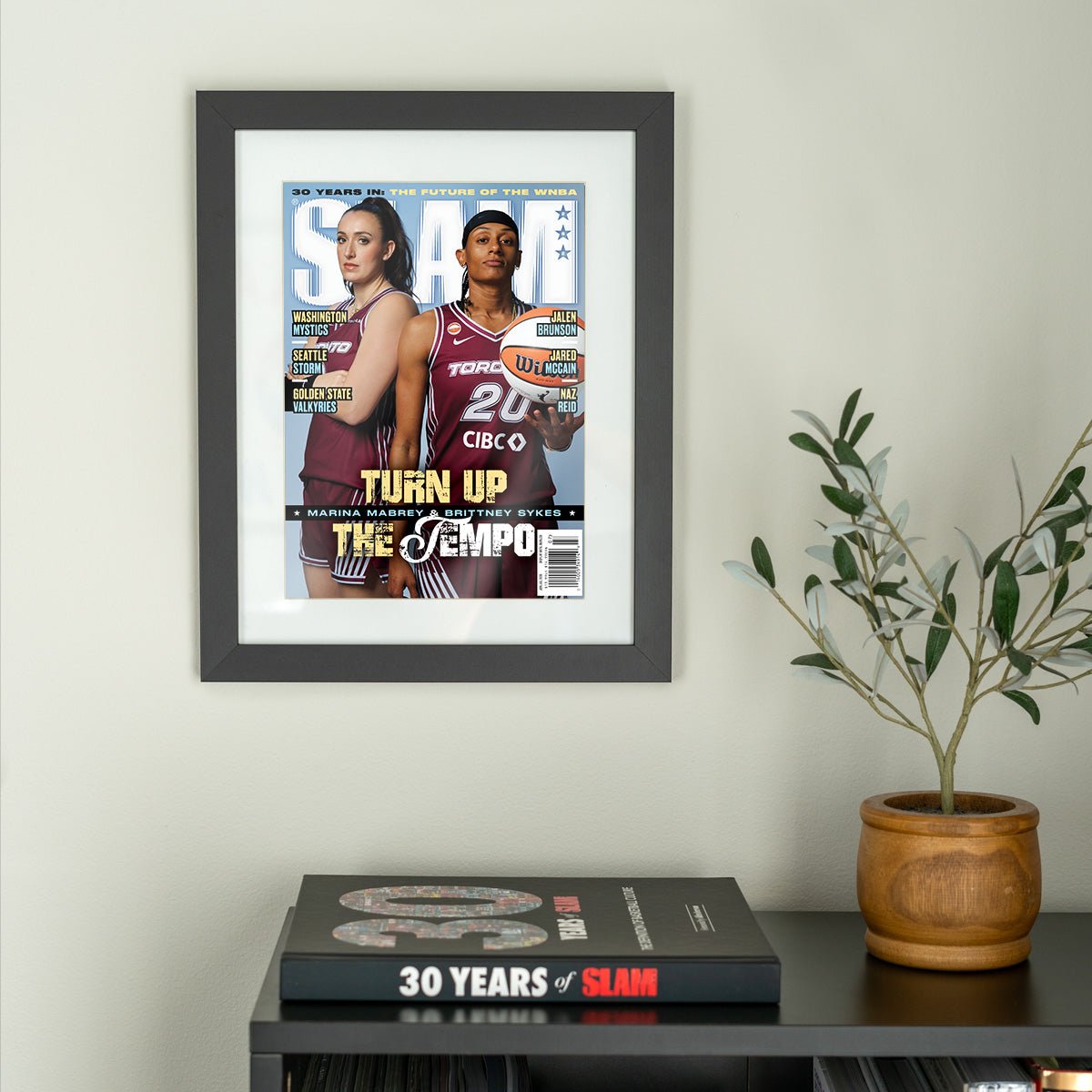 SLAM 262: Mabrey + Brittney Sykes Magazine (Cover 2 of 4) - SLAM Goods
