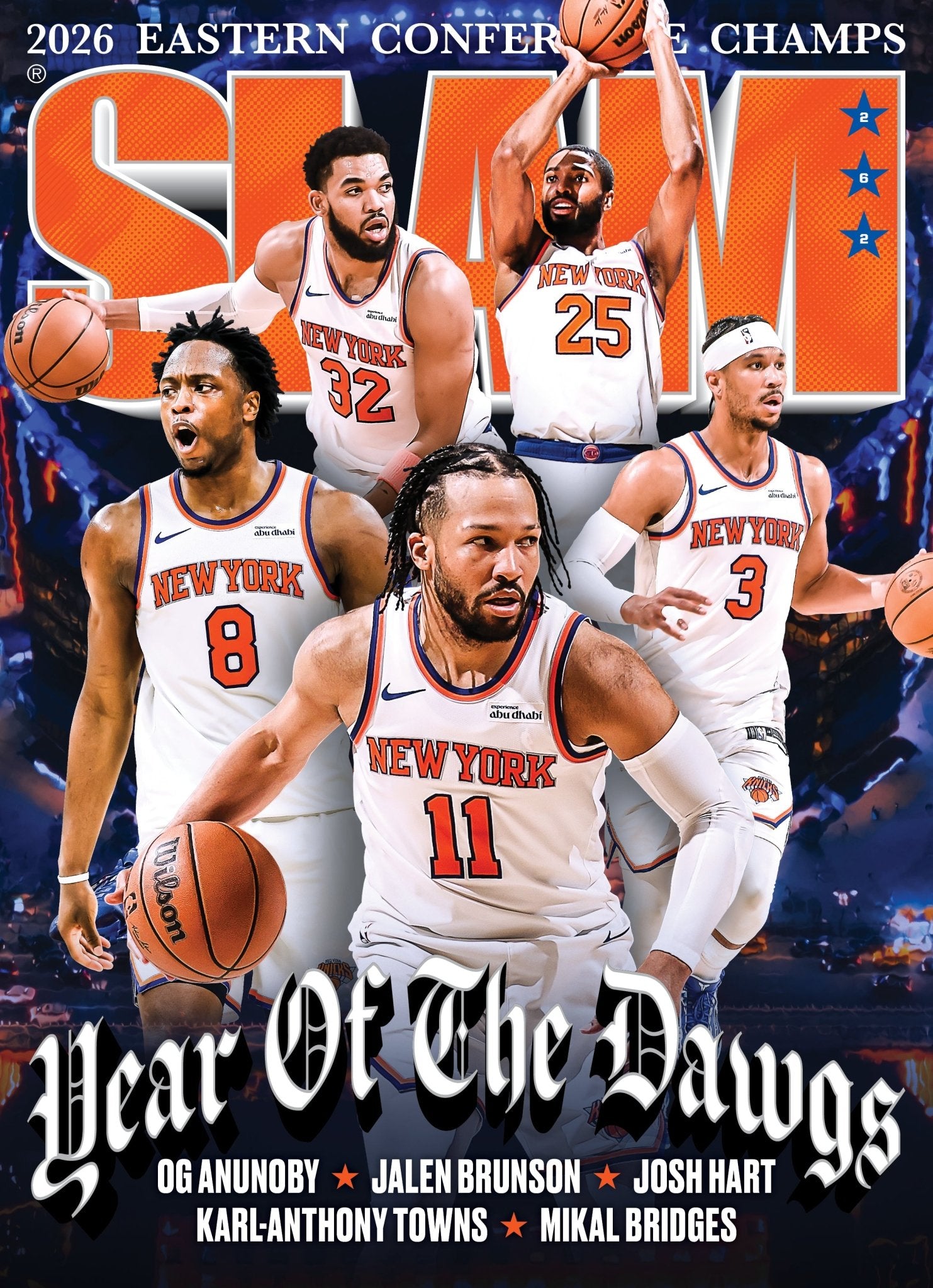 SLAM 262: New York Knicks Magazine (Cover 5 of 6) - SLAM Goods