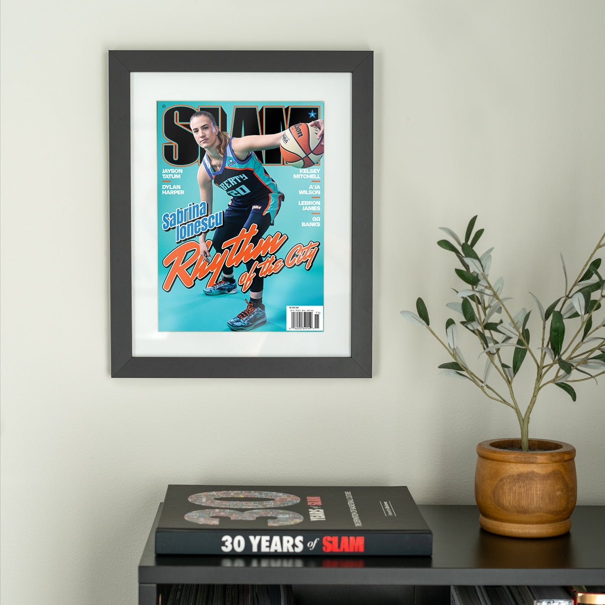 SLAM 264: Sabrina Ionescu Magazine (Cover 1 of 4) - SLAM Goods