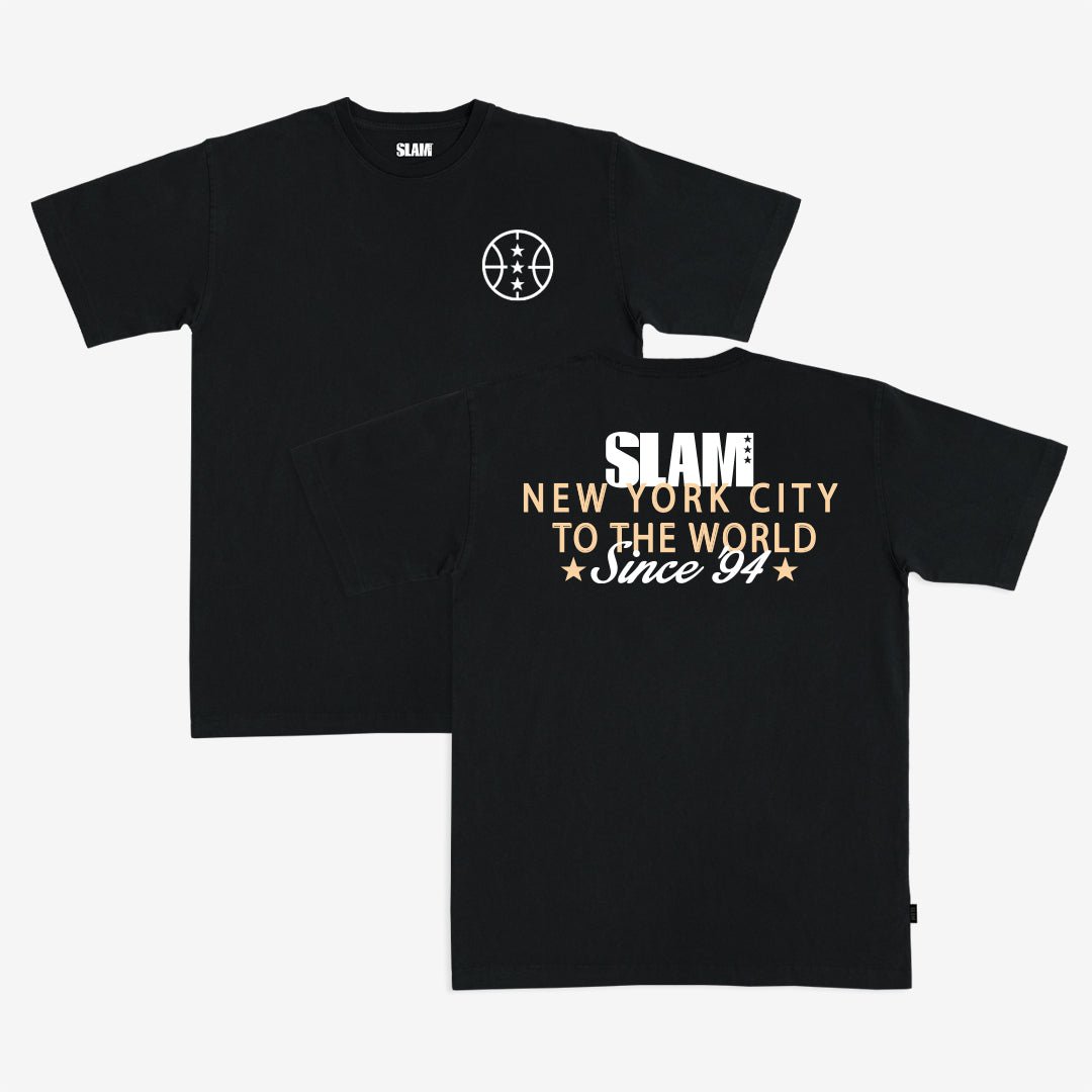 SLAM Baseline Script Heavy Tee - SLAM Goods