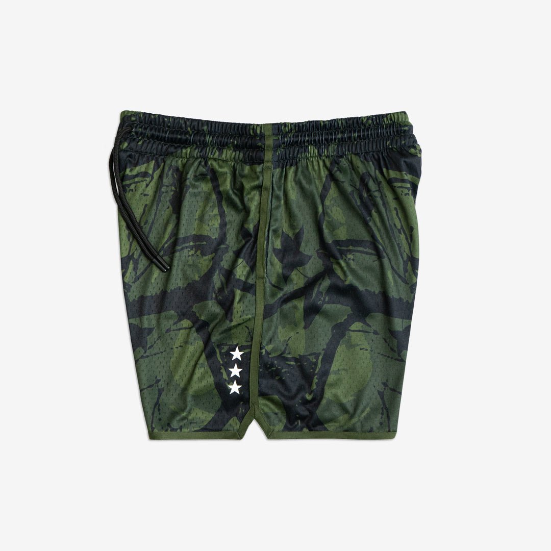 SLAM Big Game Hunters Legacy Lifestyle Shorts (Green) - SLAM Goods