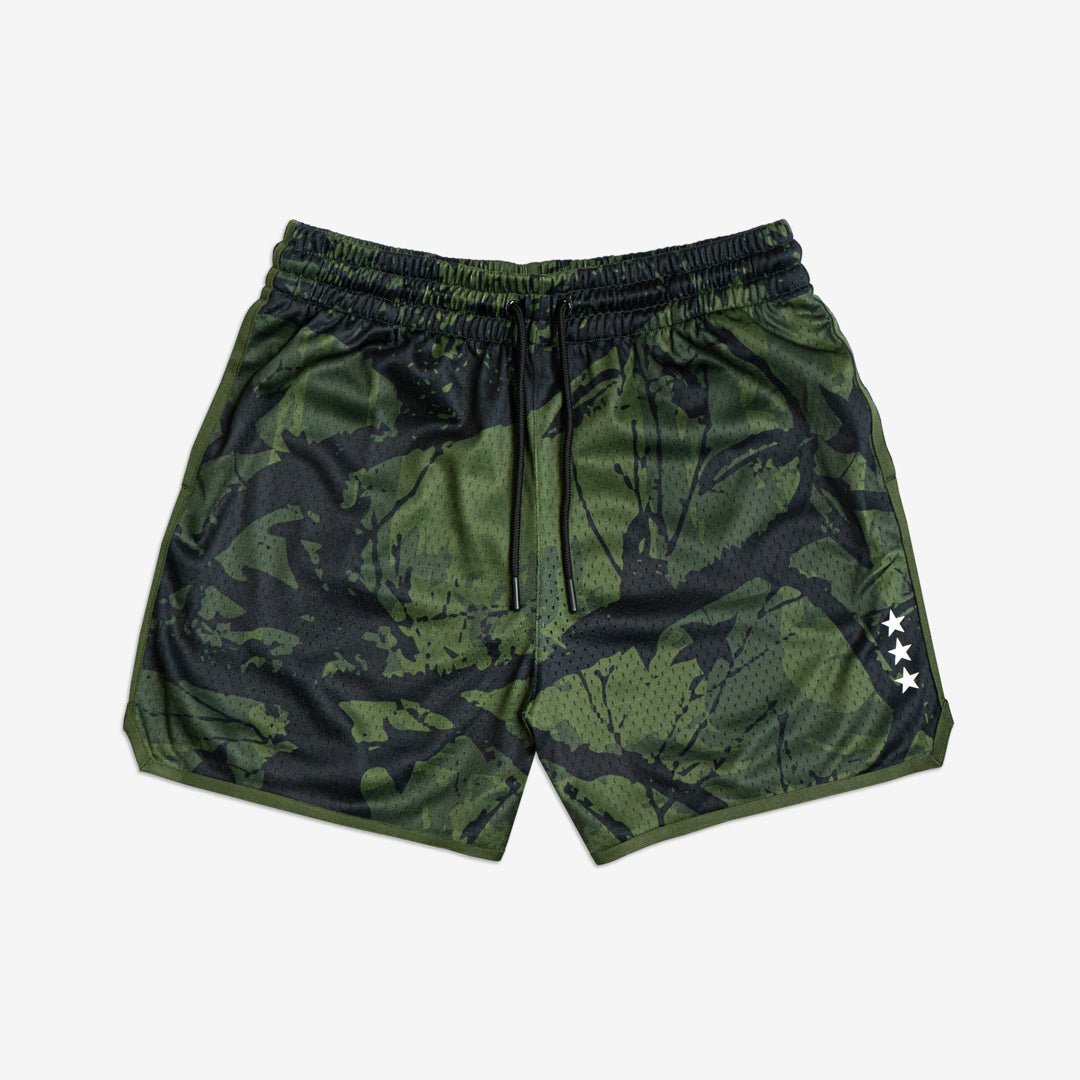 SLAM Big Game Hunters Legacy Lifestyle Shorts (Green) - SLAM Goods