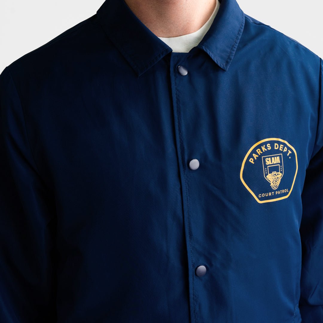 SLAM Court Patrol Coaches Jacket - SLAM Goods