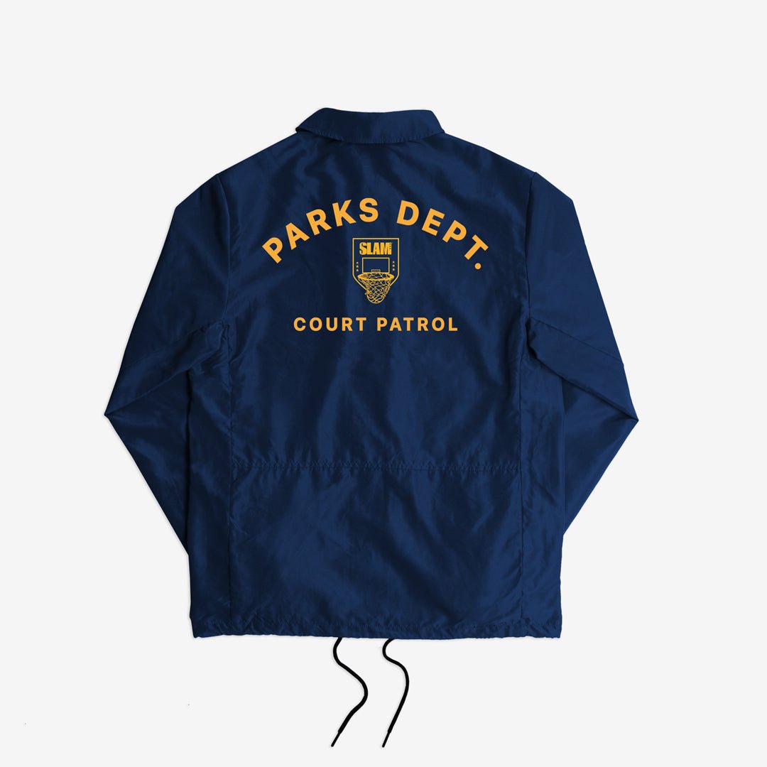 SLAM Court Patrol Coaches Jacket - SLAM Goods