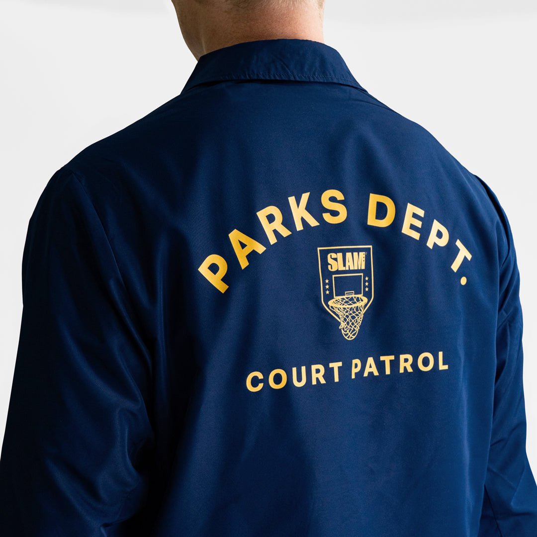 SLAM Court Patrol Coaches Jacket - SLAM Goods