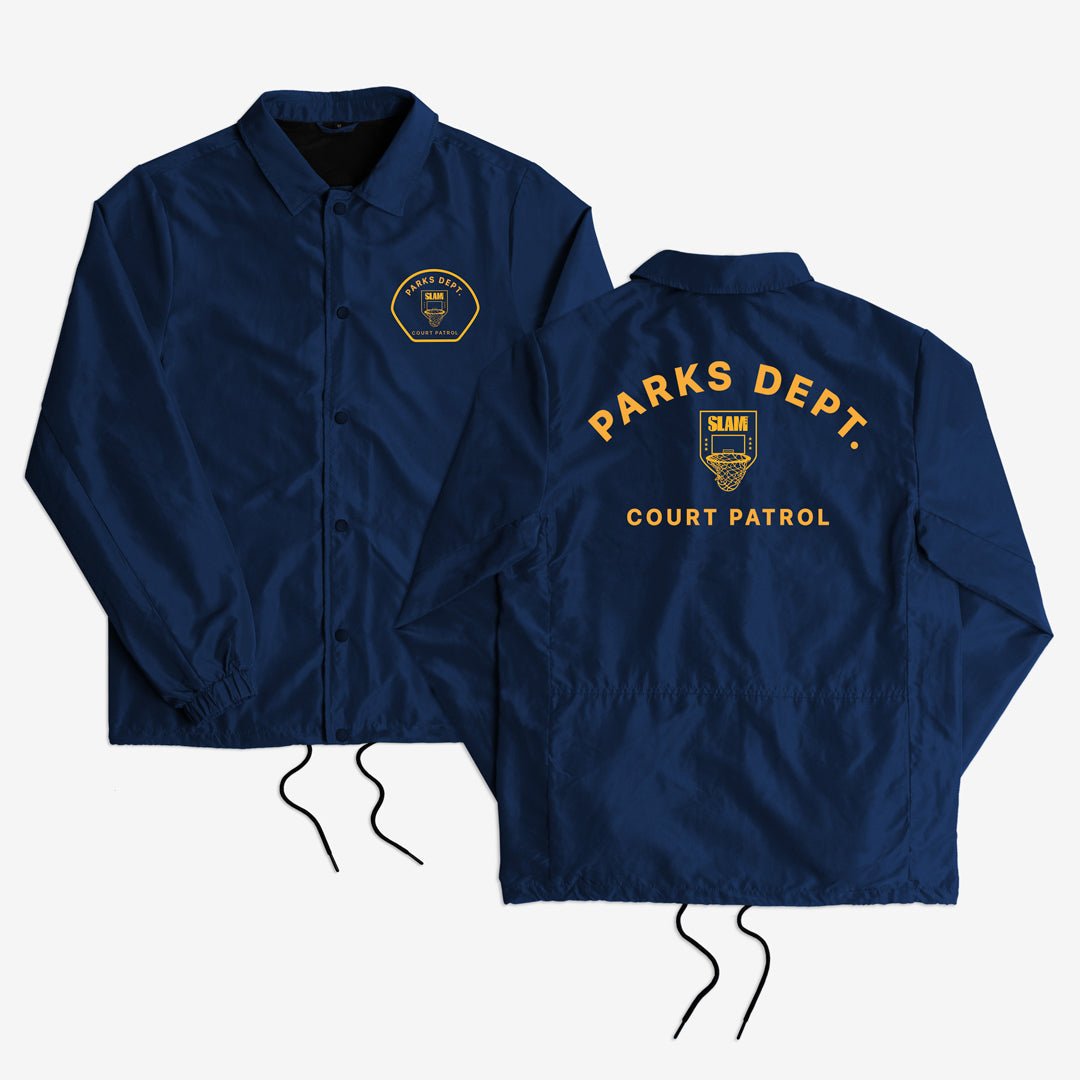 SLAM Court Patrol Coaches Jacket - SLAM Goods