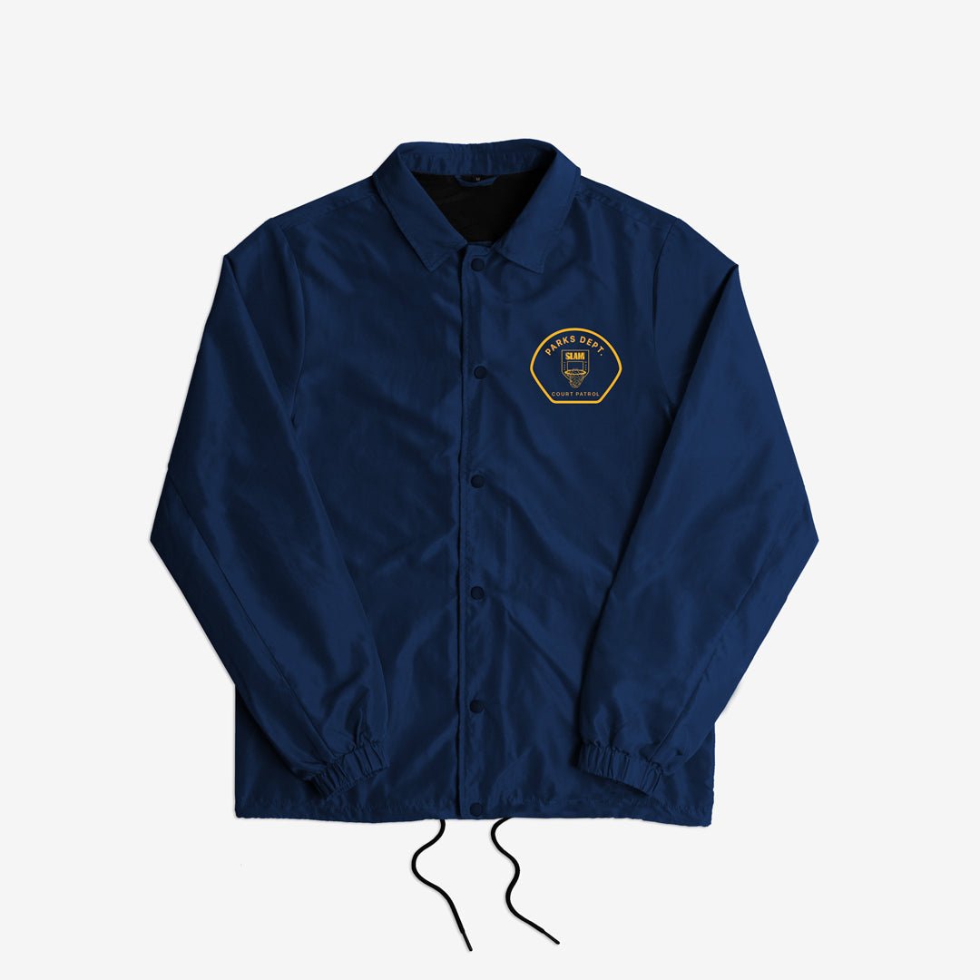 SLAM Court Patrol Coaches Jacket - SLAM Goods