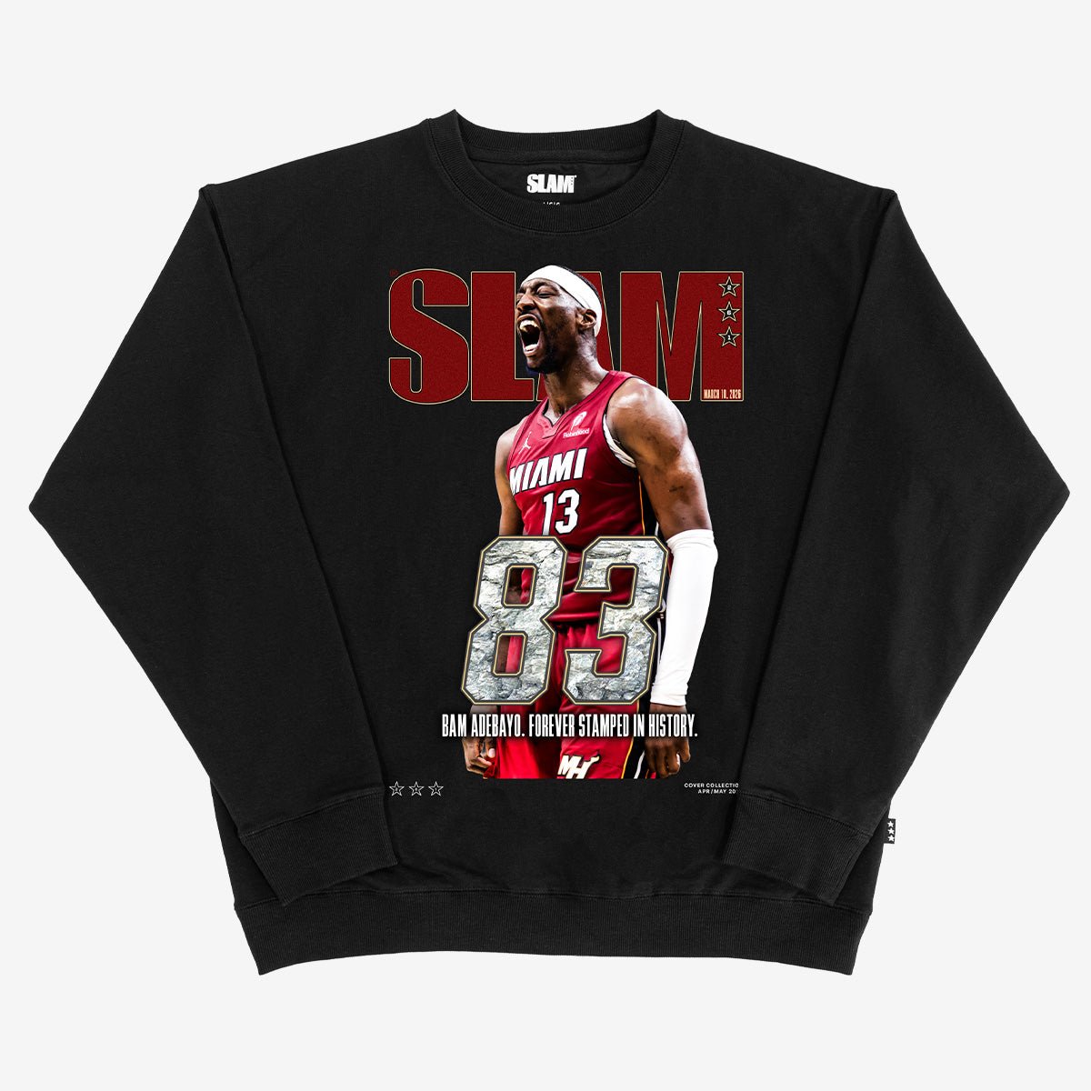 SLAM Cover Crewneck - Bam Adebayo (SLAM 261) - SLAM Goods