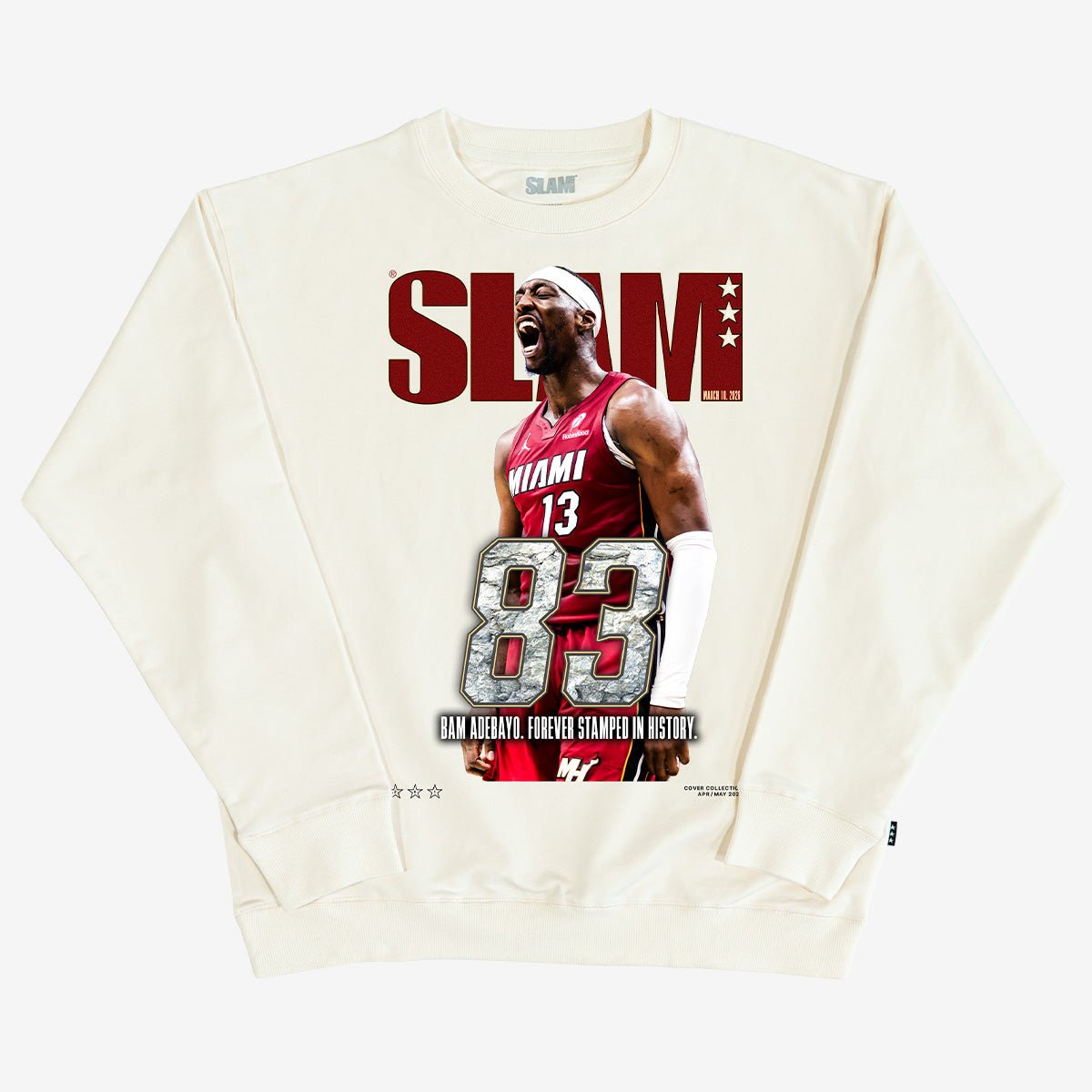 SLAM Cover Crewneck - Bam Adebayo (SLAM 261) - SLAM Goods