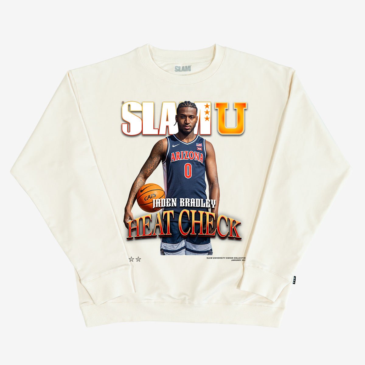 SLAM Cover Crewneck - Jaden Bradley (SLAMU 18) - SLAM Goods