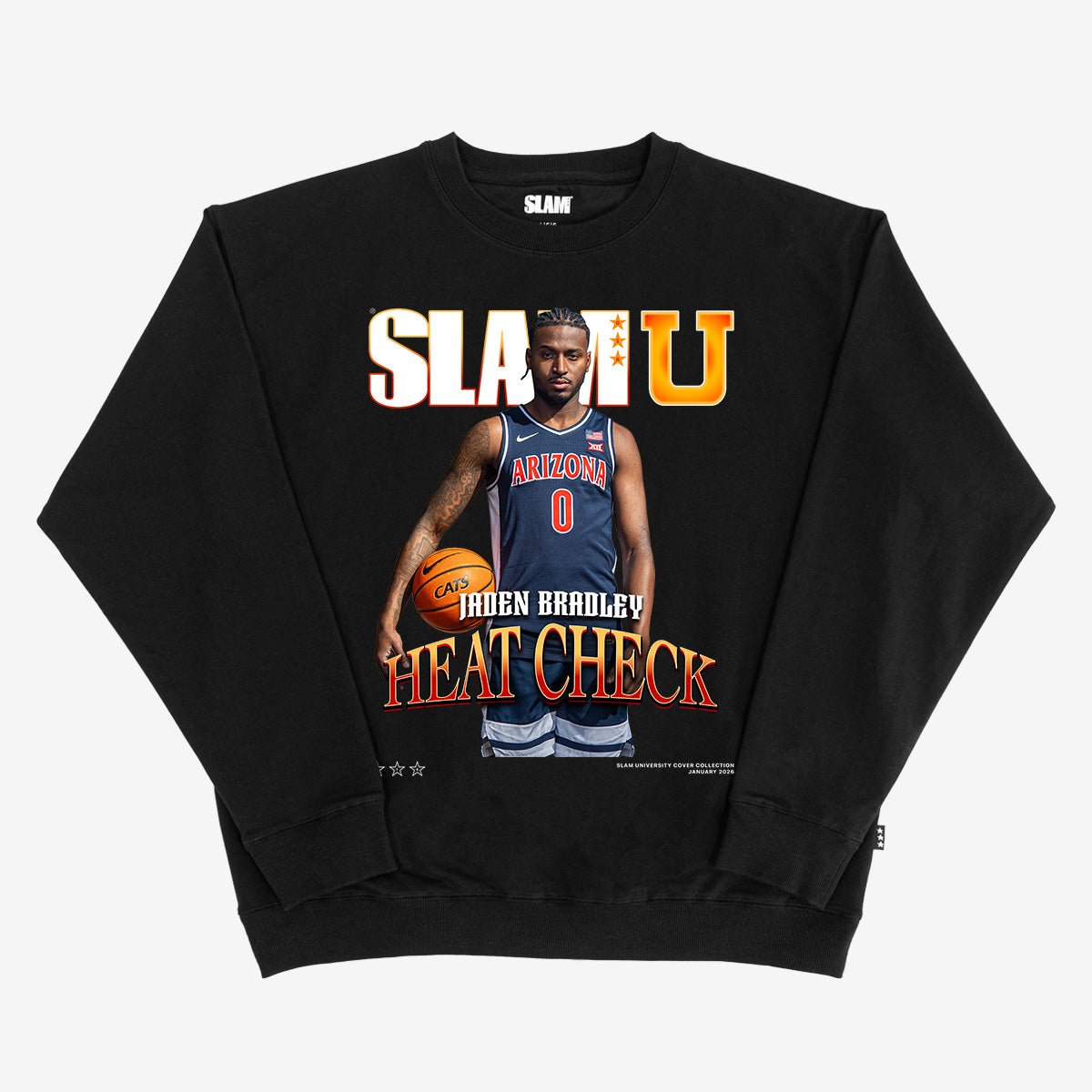 SLAM Cover Crewneck - Jaden Bradley (SLAMU 18) - SLAM Goods