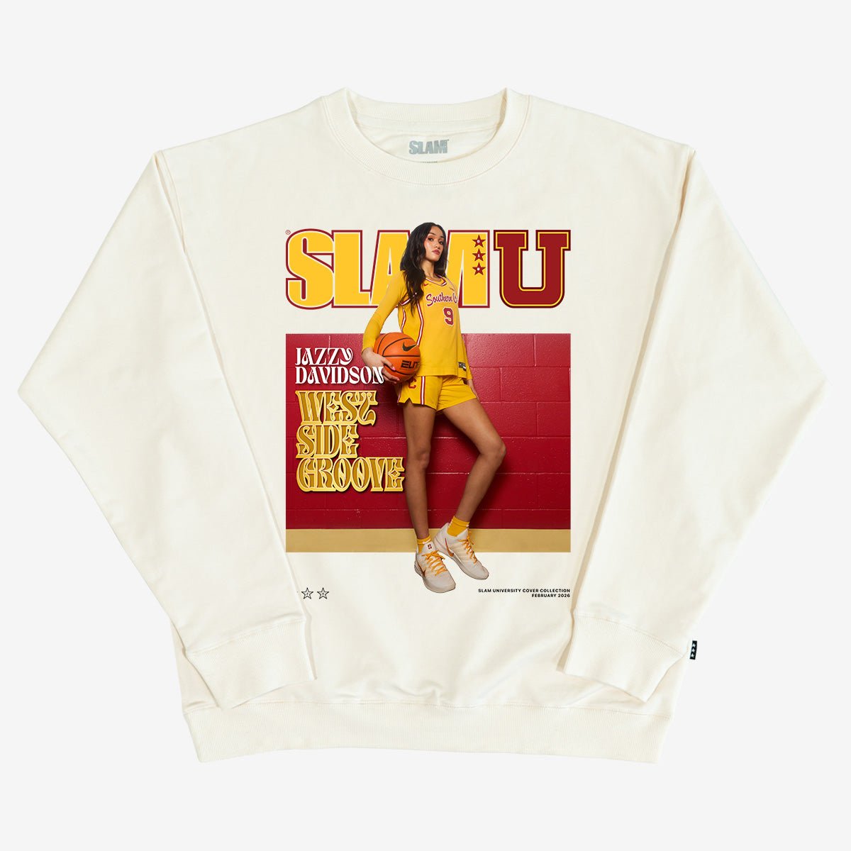 SLAM Cover Crewneck - Jazzy Davidson (SLAMU 19) - SLAM Goods