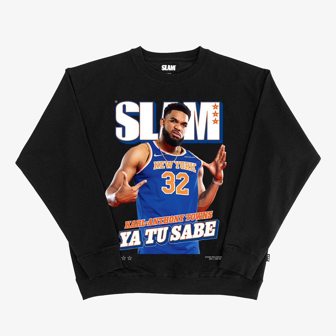 SLAM Cover Crewneck - Karl - Anthony Towns (SLAM 254) - SLAM Goods