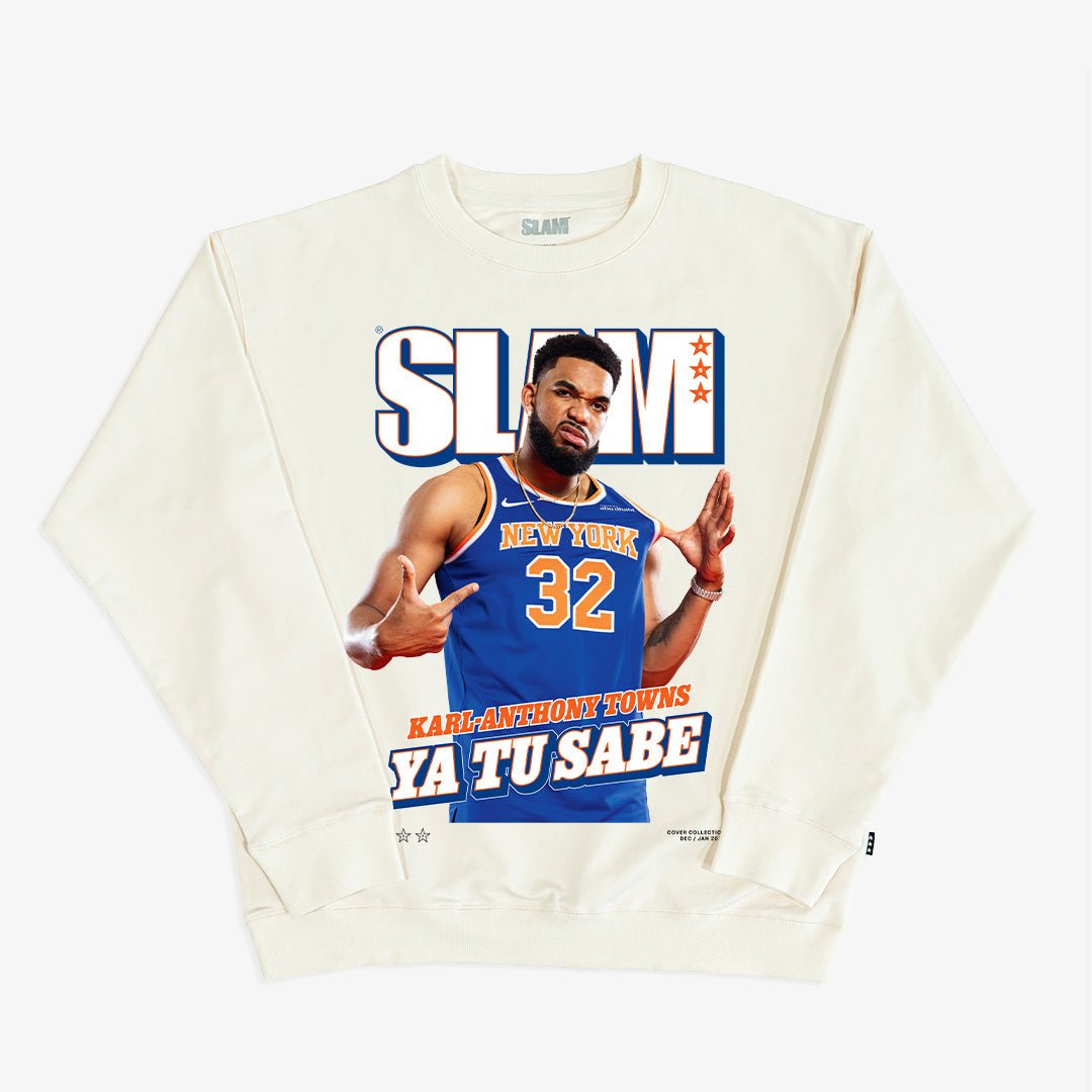 SLAM Cover Crewneck - Karl - Anthony Towns (SLAM 254) - SLAM Goods
