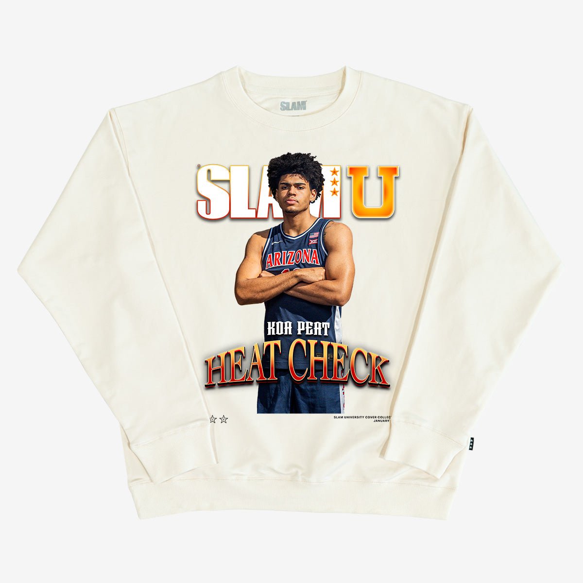 SLAM Cover Crewneck - Koa Peat (SLAMU 18) - SLAM Goods