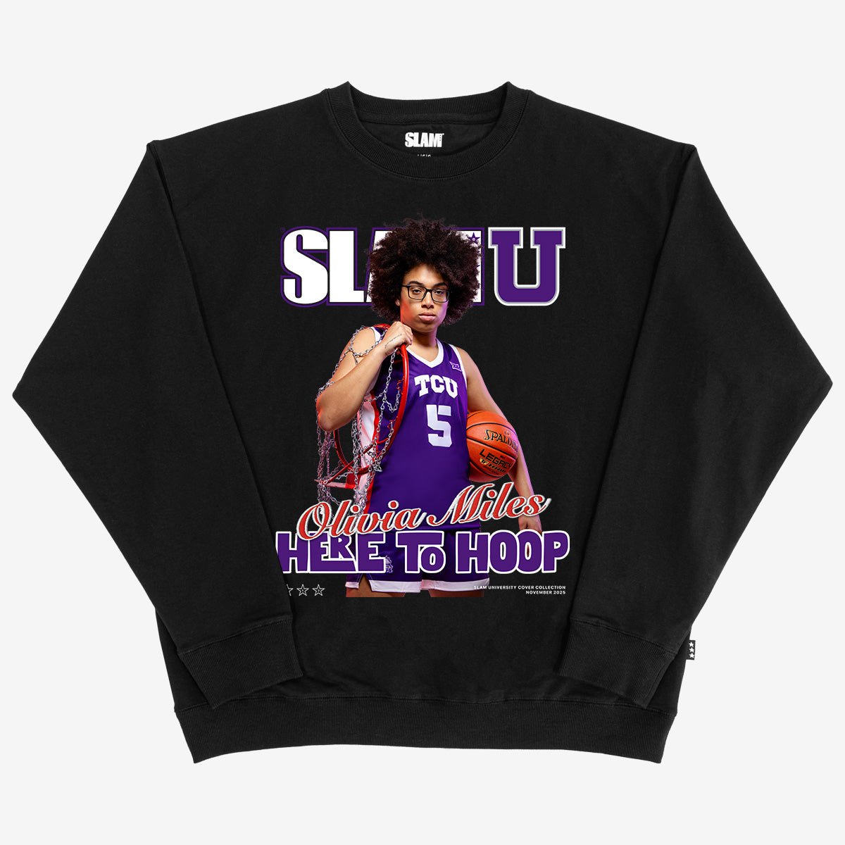 SLAM Cover Crewneck - Olivia Miles (SLAMU 13) - SLAM Goods