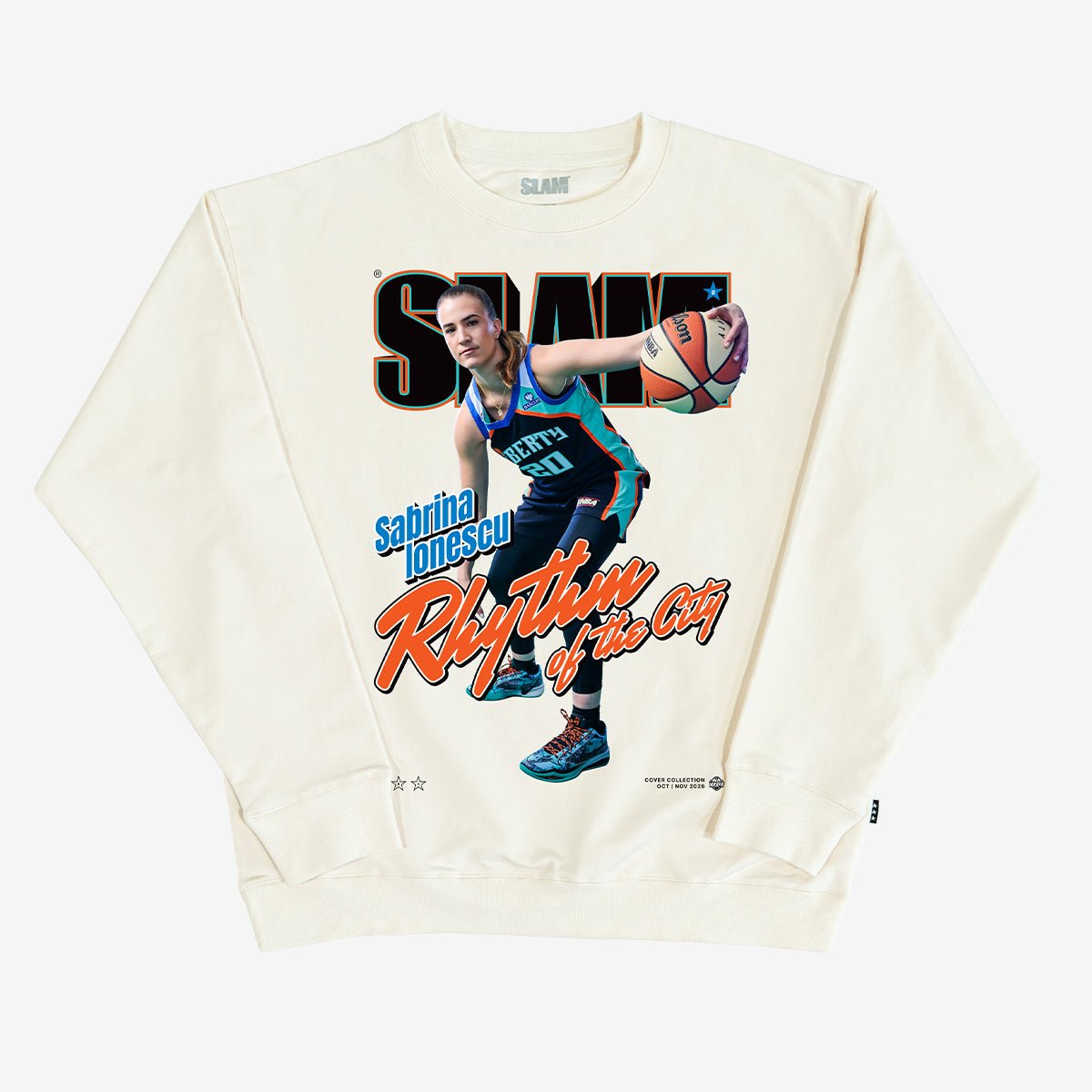 SLAM Cover Crewneck - Sabrina Ionescu (SLAM 264) - SLAM Goods