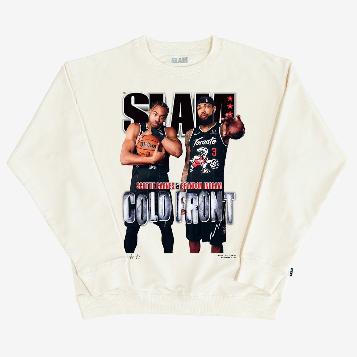 SLAM Cover Crewneck - Scottie Barnes + Brandon Ingram (SLAM 260) - SLAM Goods