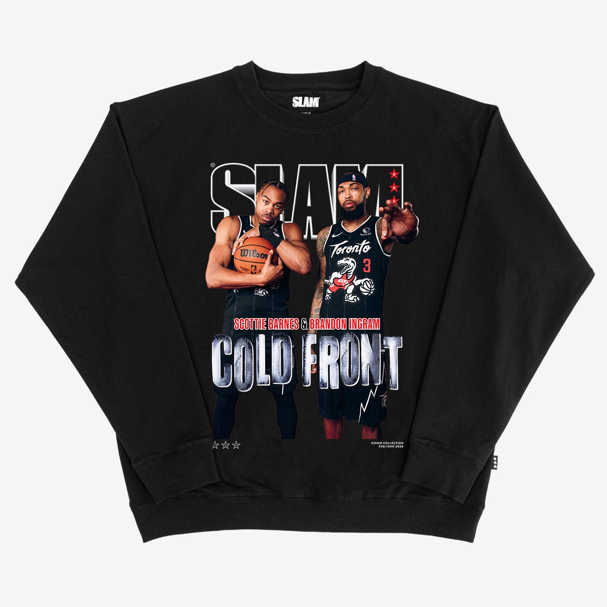 SLAM Cover Crewneck - Scottie Barnes + Brandon Ingram (SLAM 260) - SLAM Goods