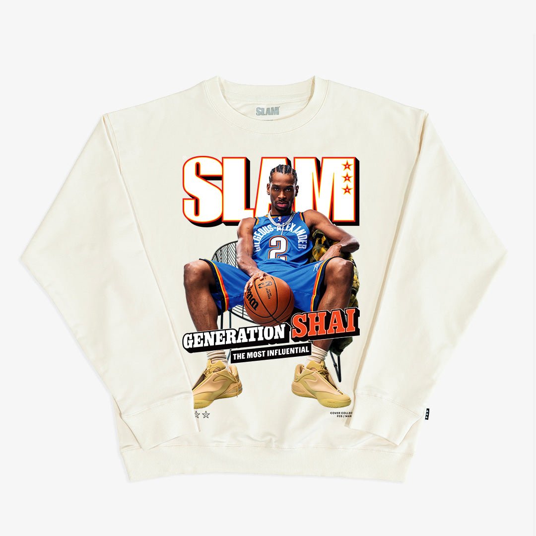SLAM Cover Crewneck - Shai Gilgeous - Alexander (SLAM 254) - SLAM Goods