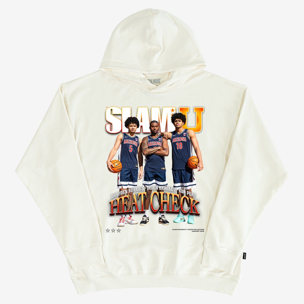 SLAM Cover Hoodie - Arizona MBB (SLAMU 18) - SLAM Goods