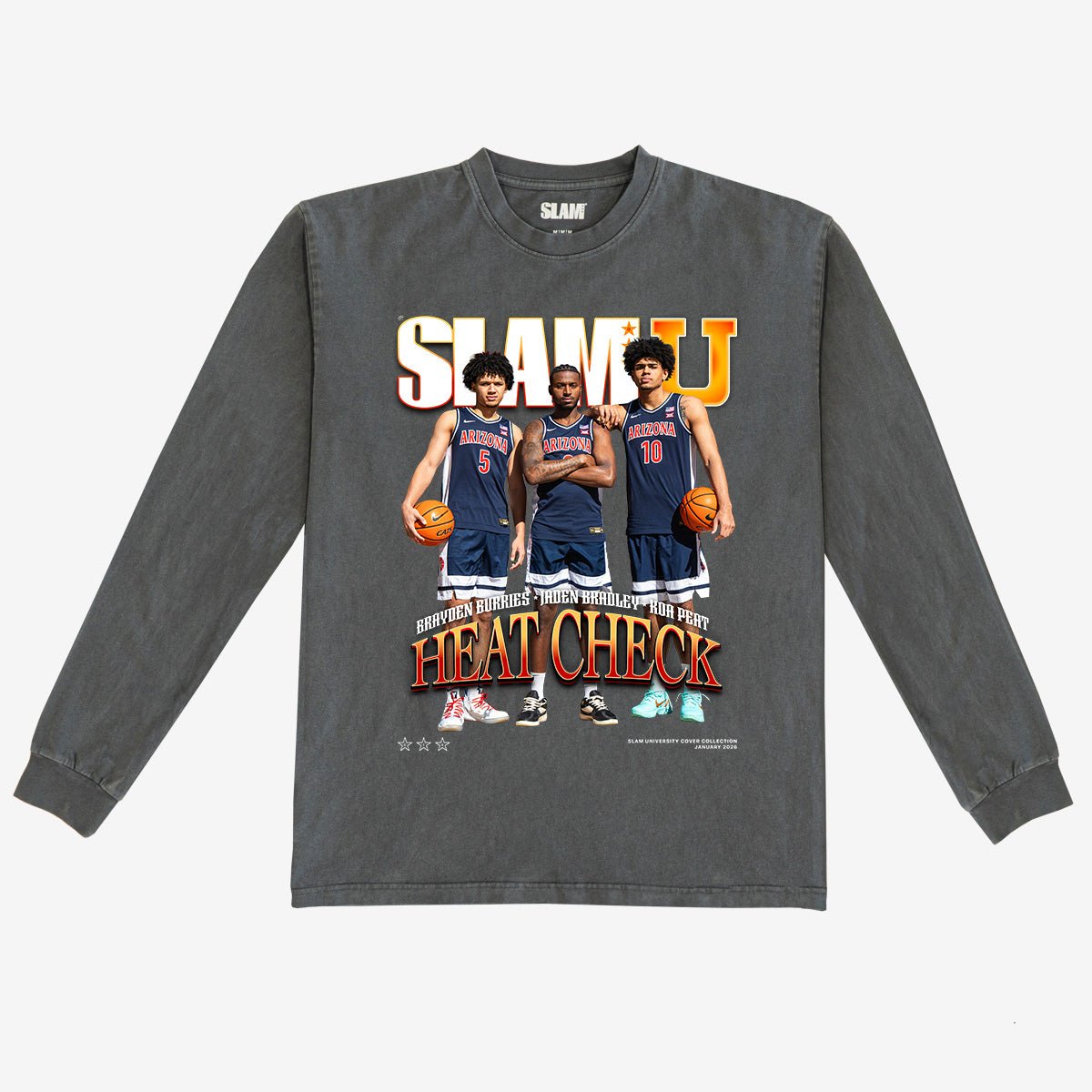 SLAM Cover L/S Tee - Arizona MBB (SLAMU 18) - SLAM Goods