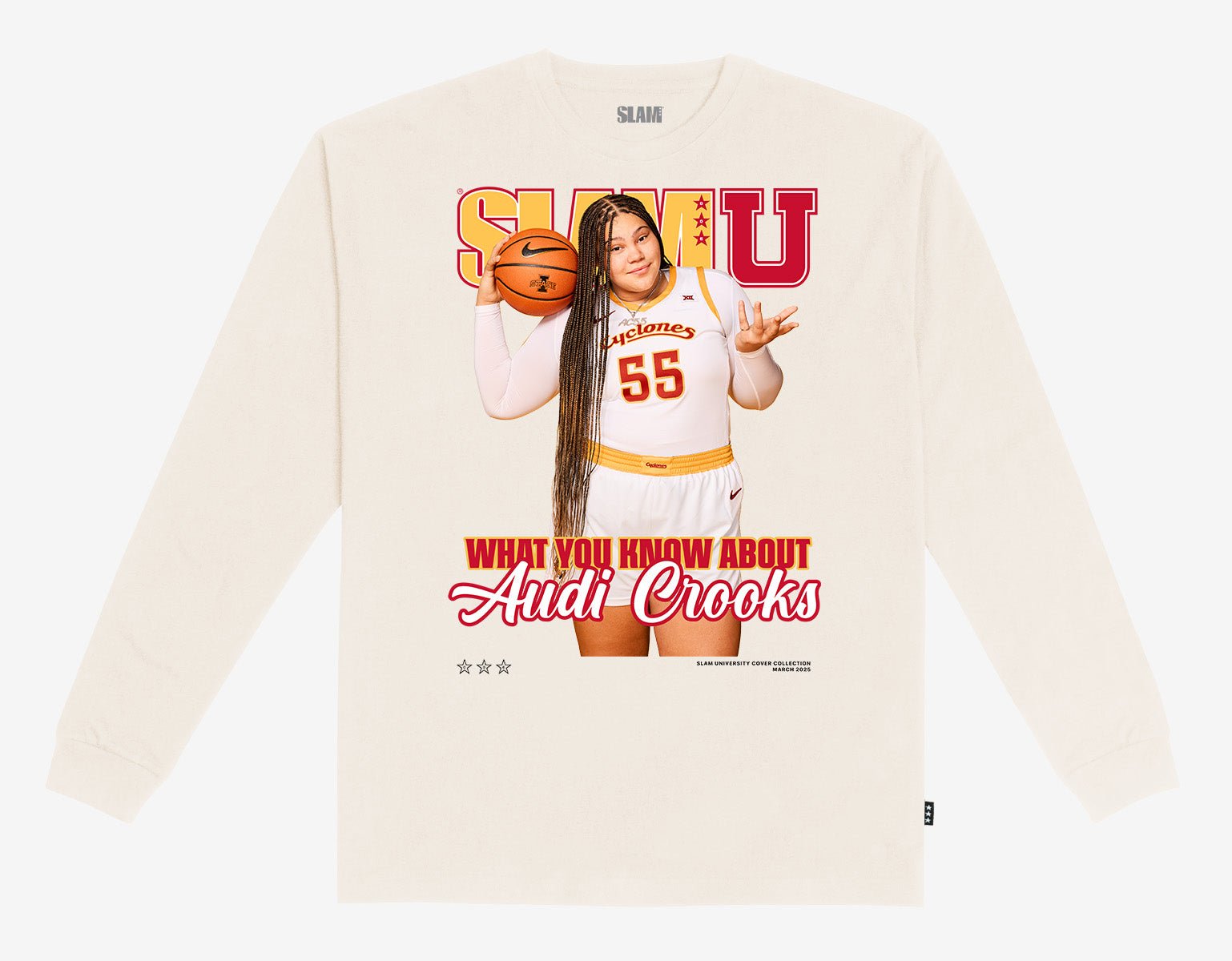 SLAM Cover L/S Tee - Audi Crooks (SLAMU 6) - SLAM Goods