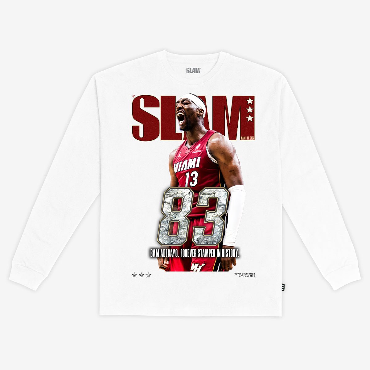 SLAM Cover L/S Tee - Bam Adebayo (SLAM 261) - SLAM Goods