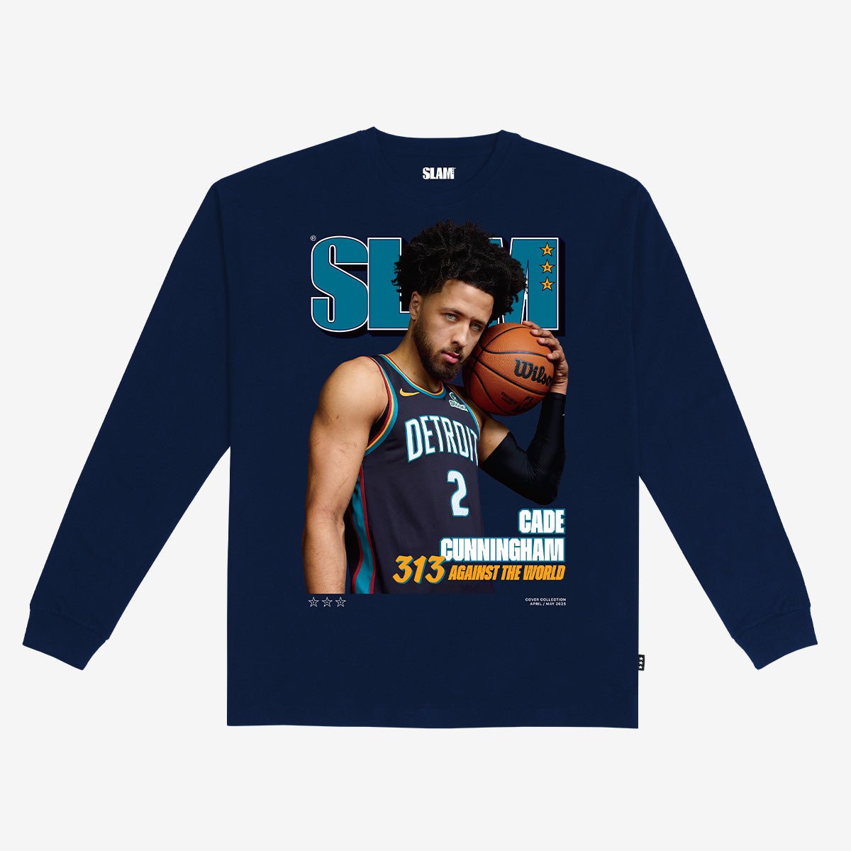 SLAM Cover L/S Tee - Cade Cunningham City Edition (SLAM 255) - SLAM Goods