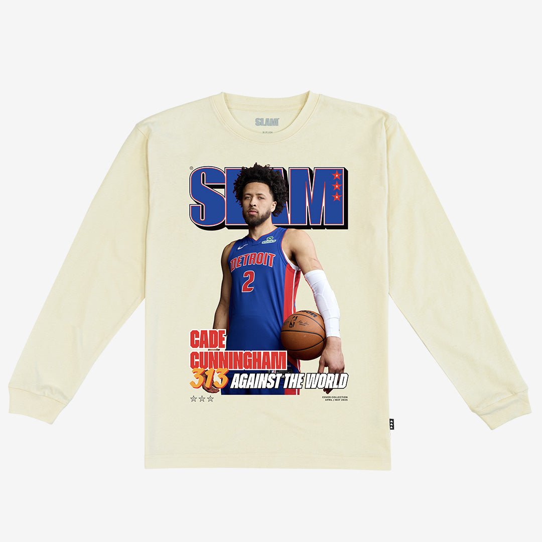 SLAM Cover L/S Tee - Cade Cunningham (SLAM 255) - SLAM Goods