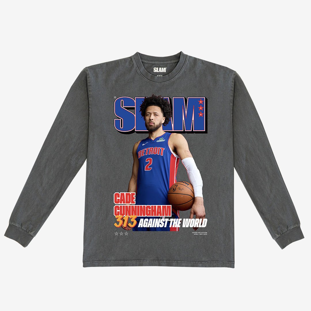 SLAM Cover L/S Tee - Cade Cunningham (SLAM 255) - SLAM Goods